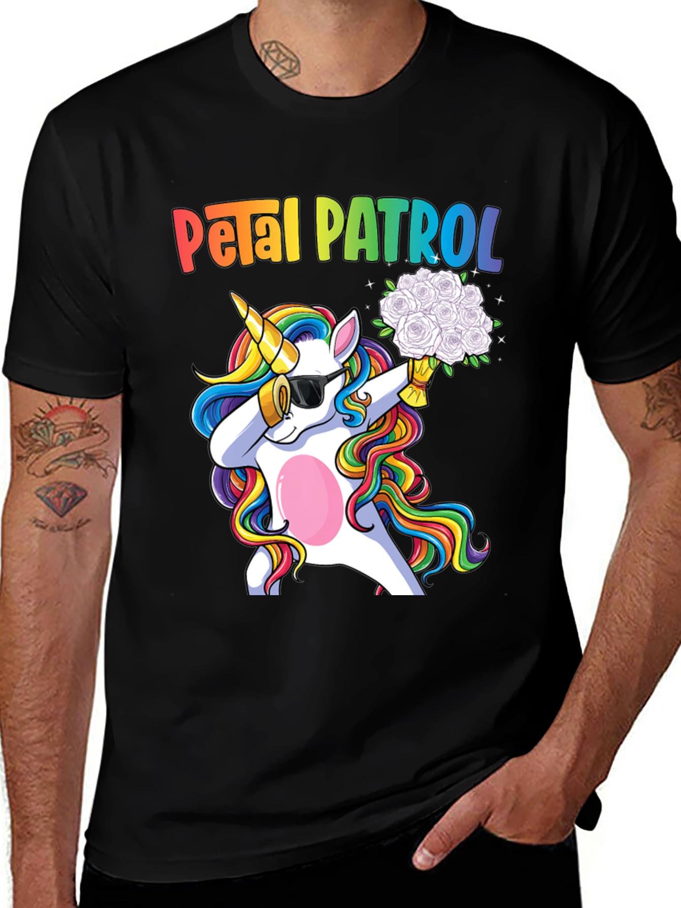 Petal Patrol Unicorn T-Shirt