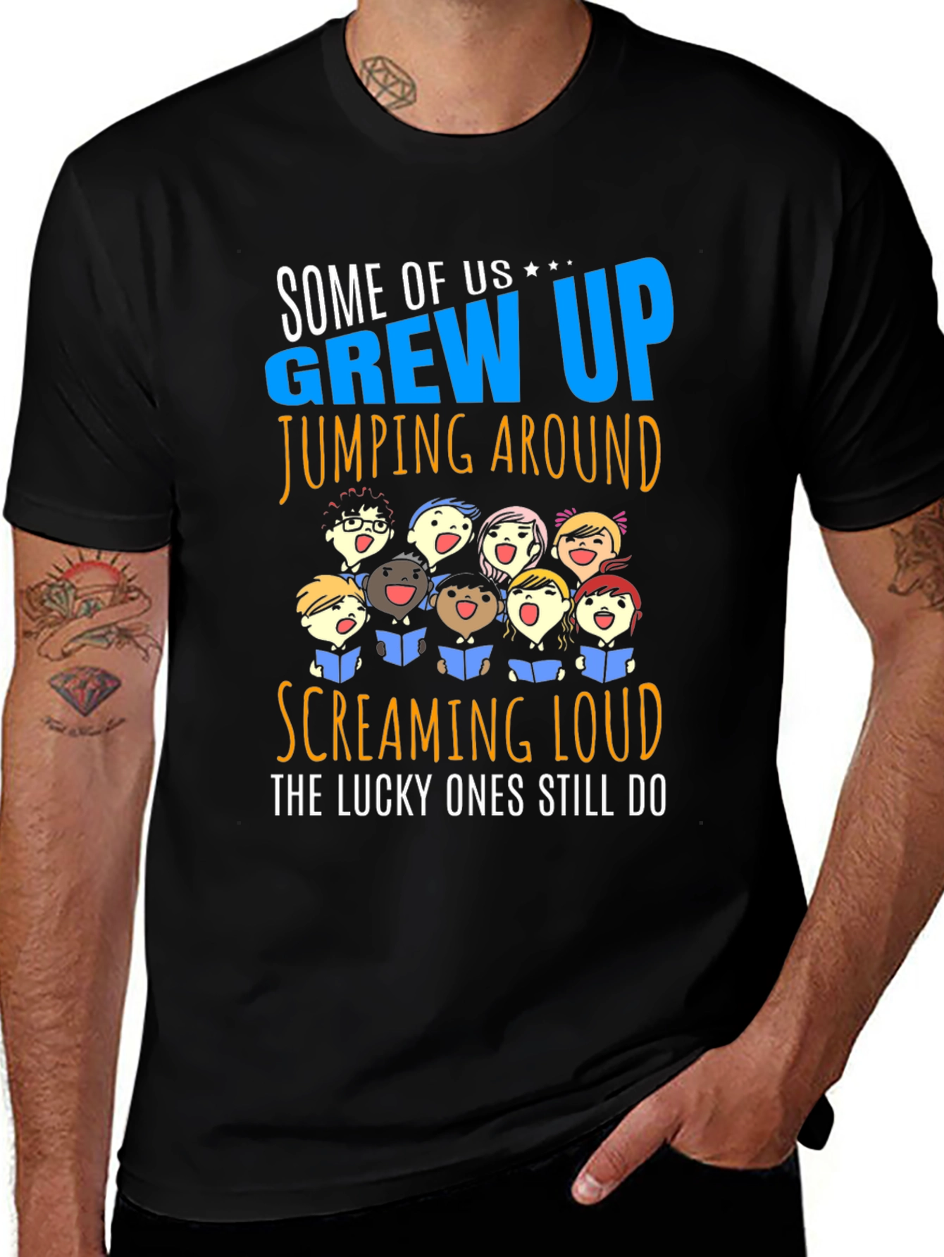 Variant 23 of Choir T-Shirt - Some of Us Grew Up Singing