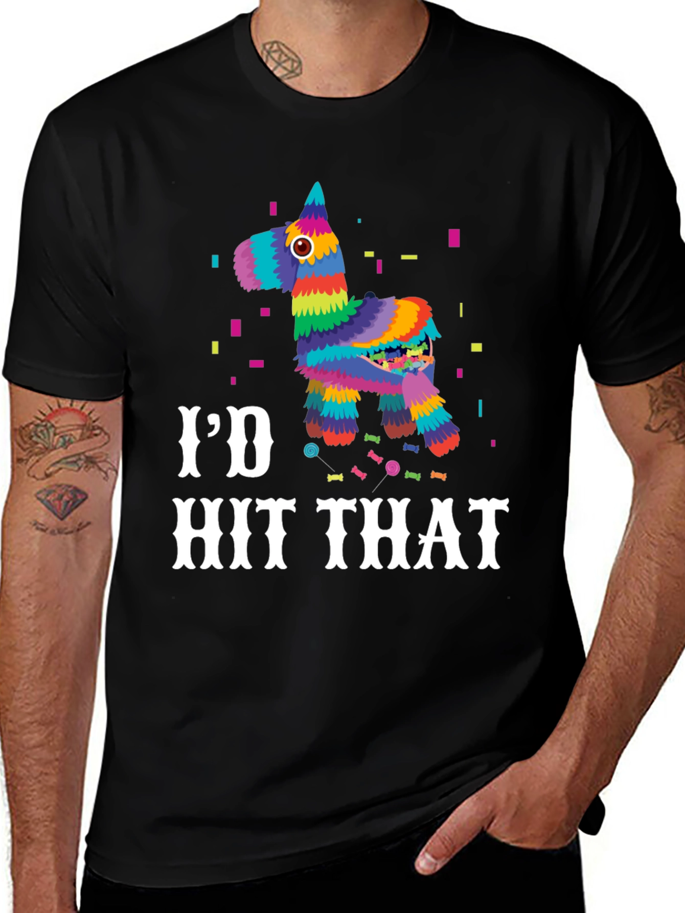 Variant 10 of I'd Hit That Pinata T-Shirt