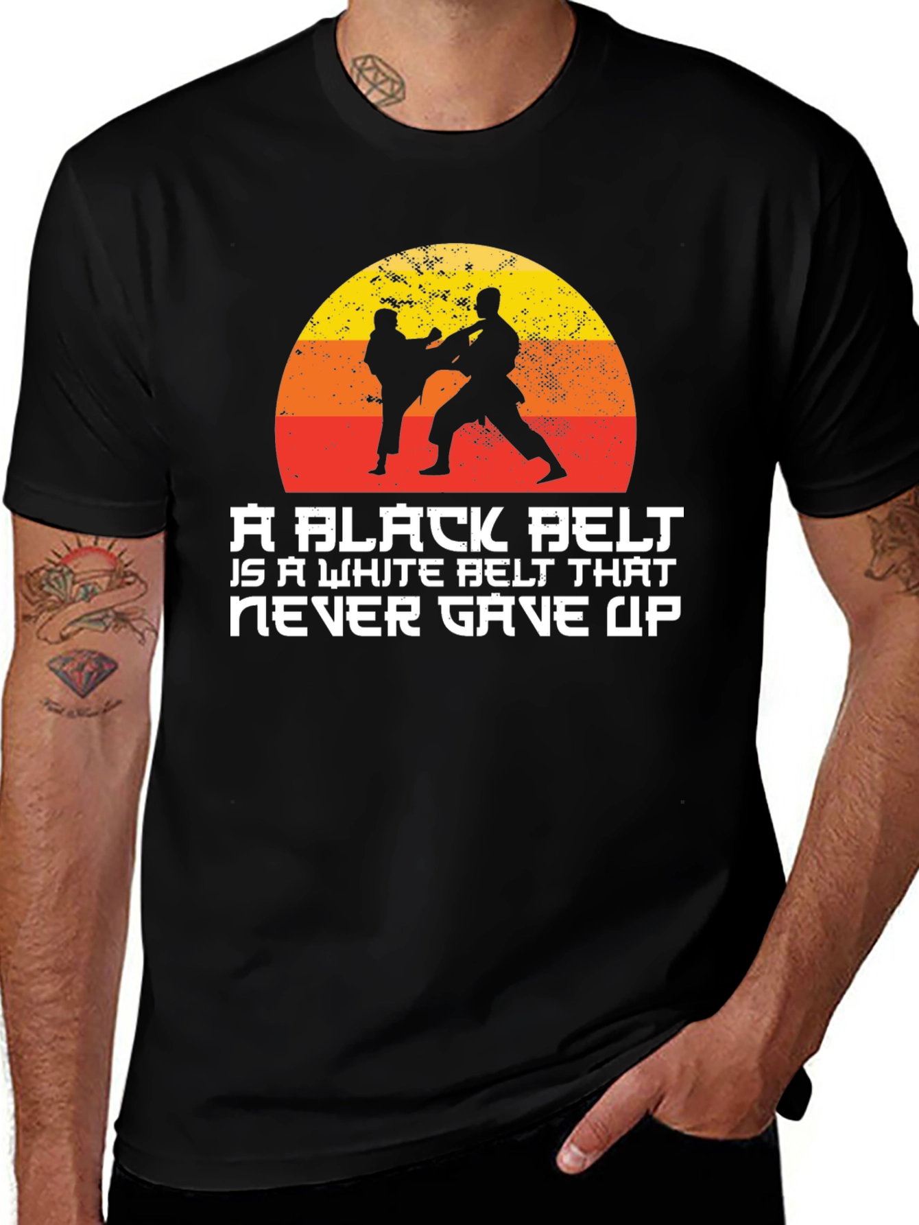 Variant 12 of Martial Arts Black Belt Graphic Tee