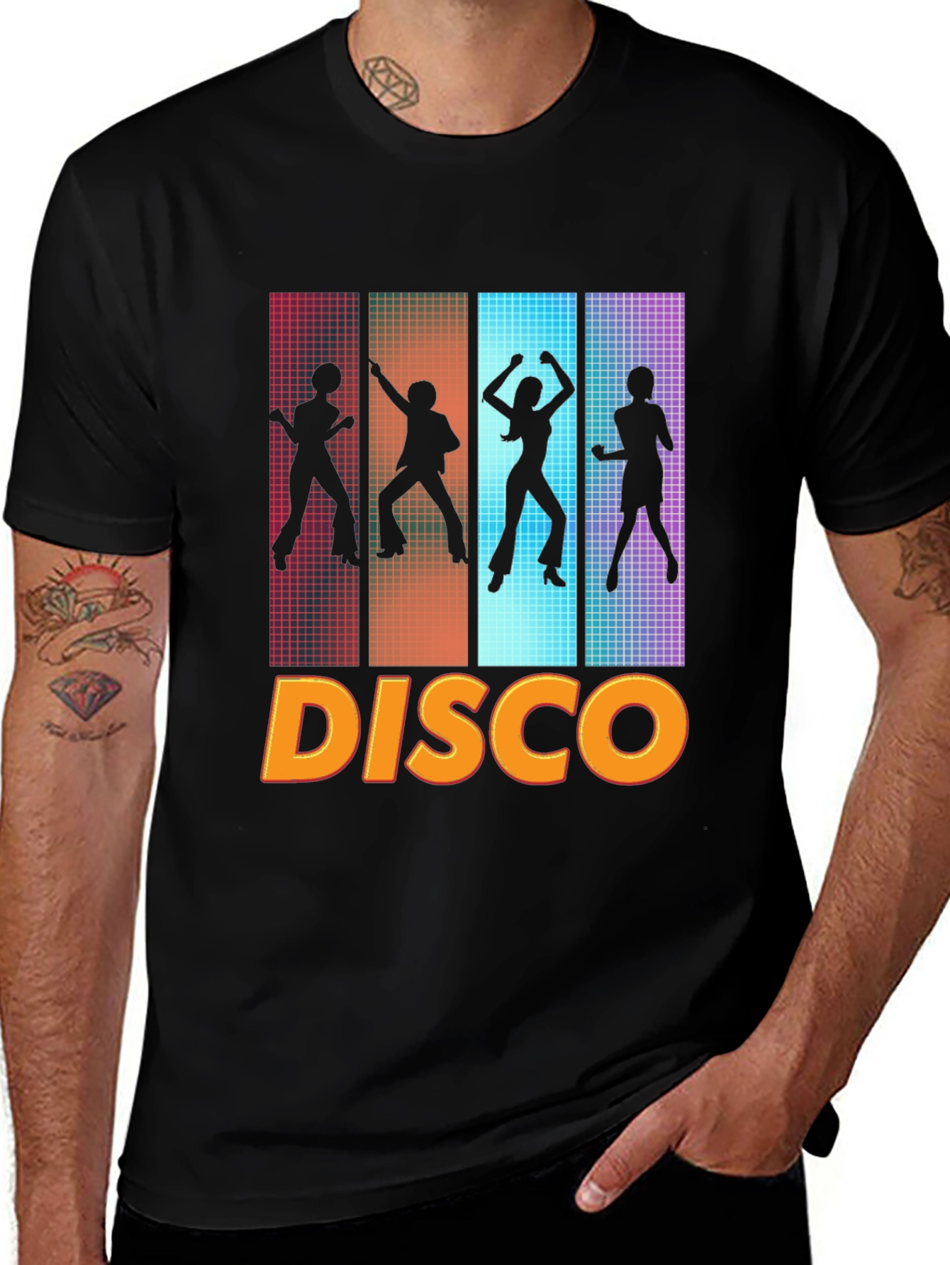 Variant 7 of Retro Disco Dance T-Shirt