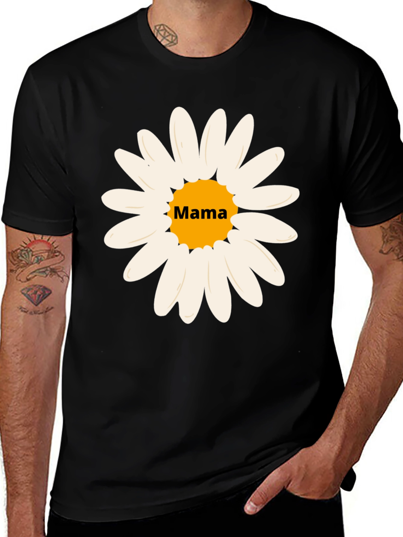 Variant 27 of Mama Daisy Graphic Tee - Stylish Comfort