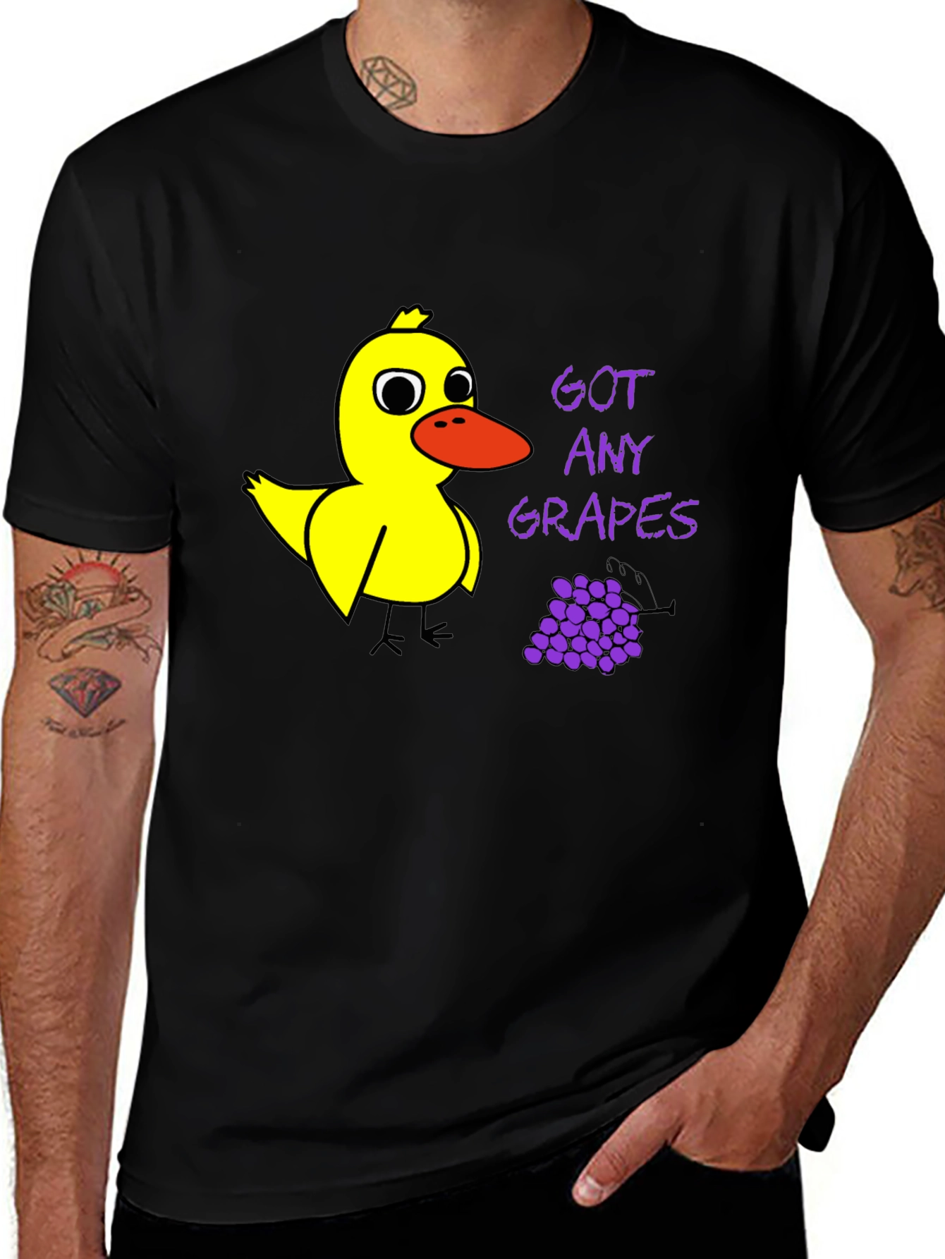 Variant 20 of Got Any Grapes Duck T-Shirt