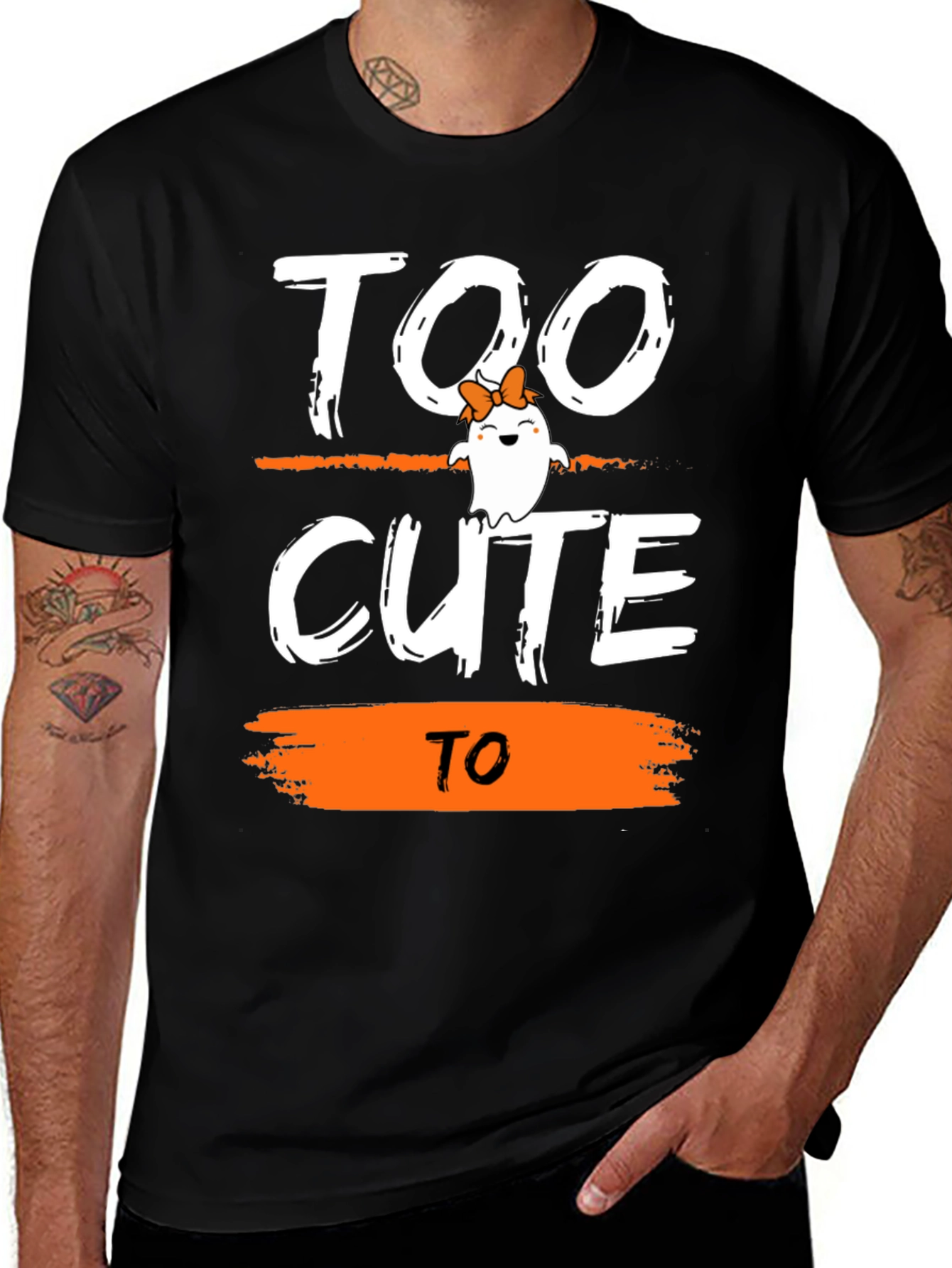Too Cute to Spook Halloween T-Shirt