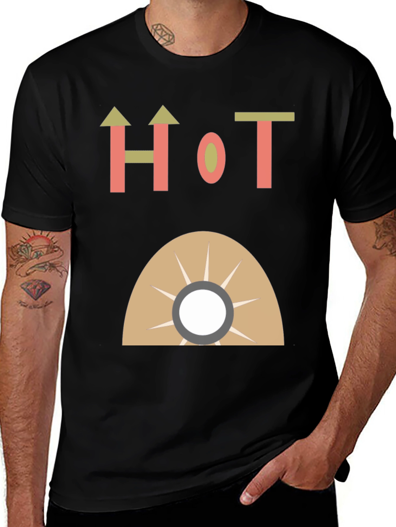 Variant 17 of Hot Oven Graphic T-Shirt