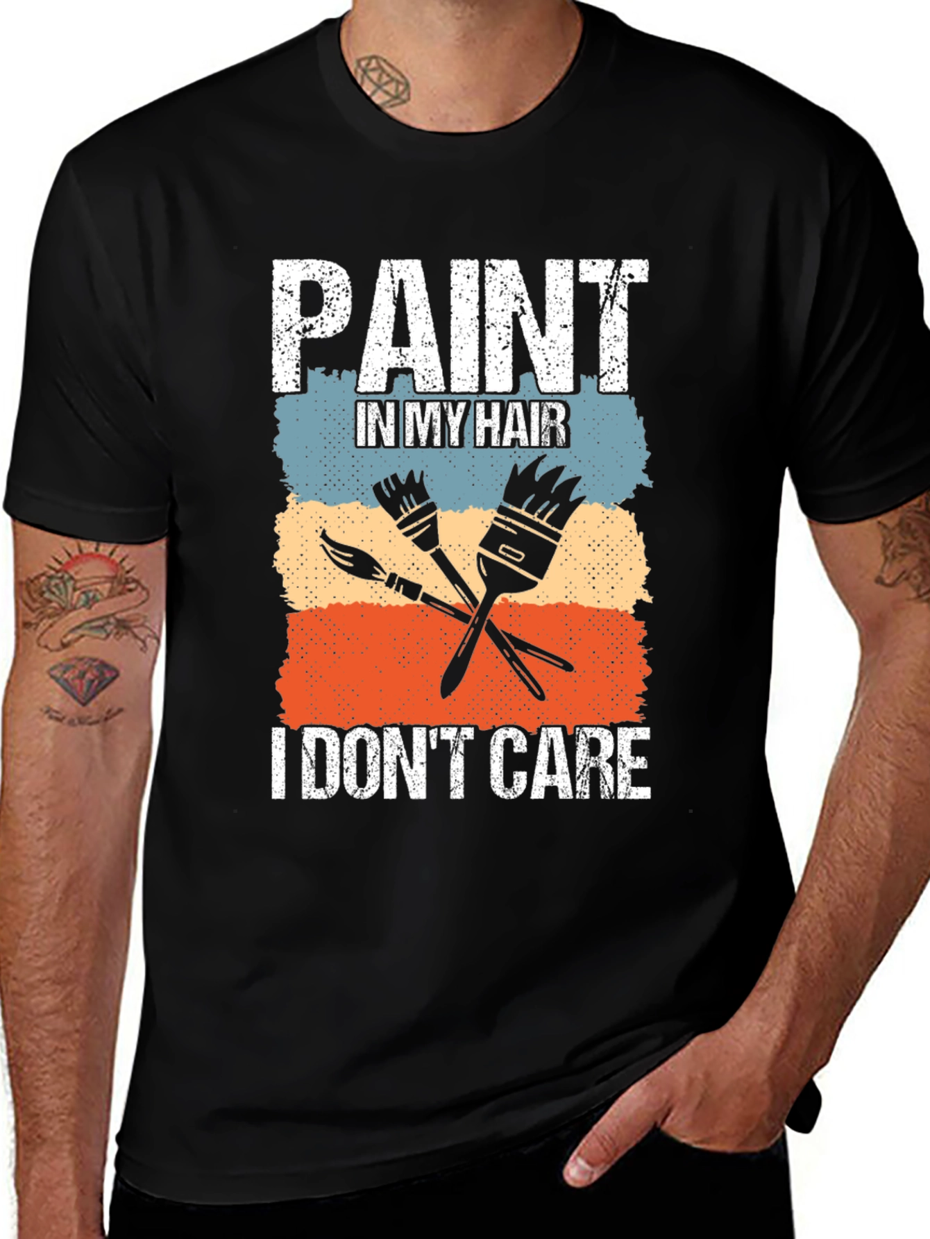 Variant 24 of Paint In My Hair T-Shirt - Painter Artist Tee