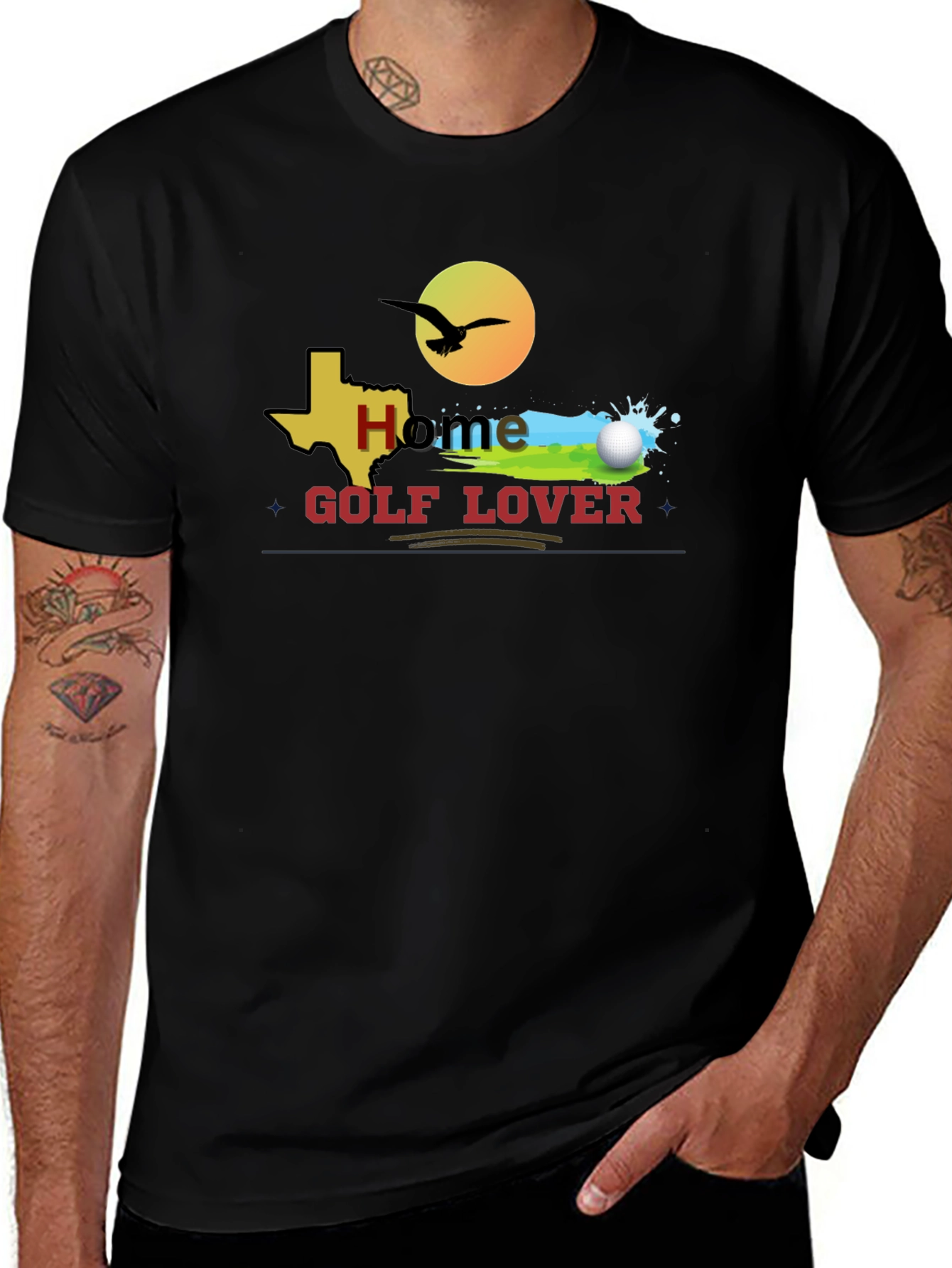 Variant 8 of Texas Golf Lover T-Shirt