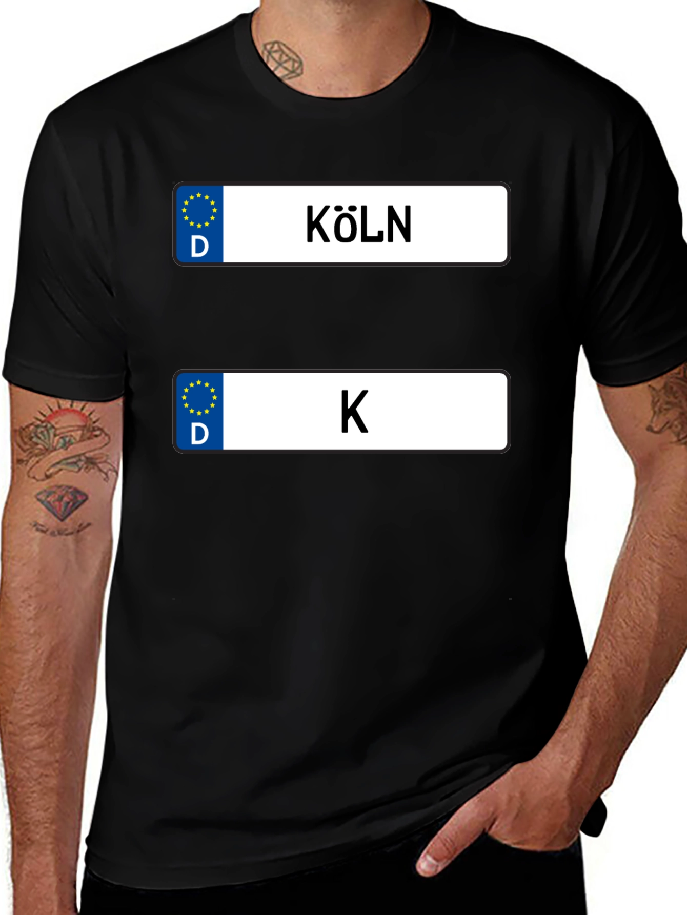 Köln Germany License Plate T-Shirt