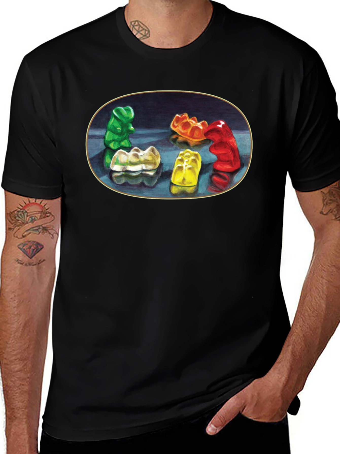 Variant 2 of Gummy Bear Art T-Shirt