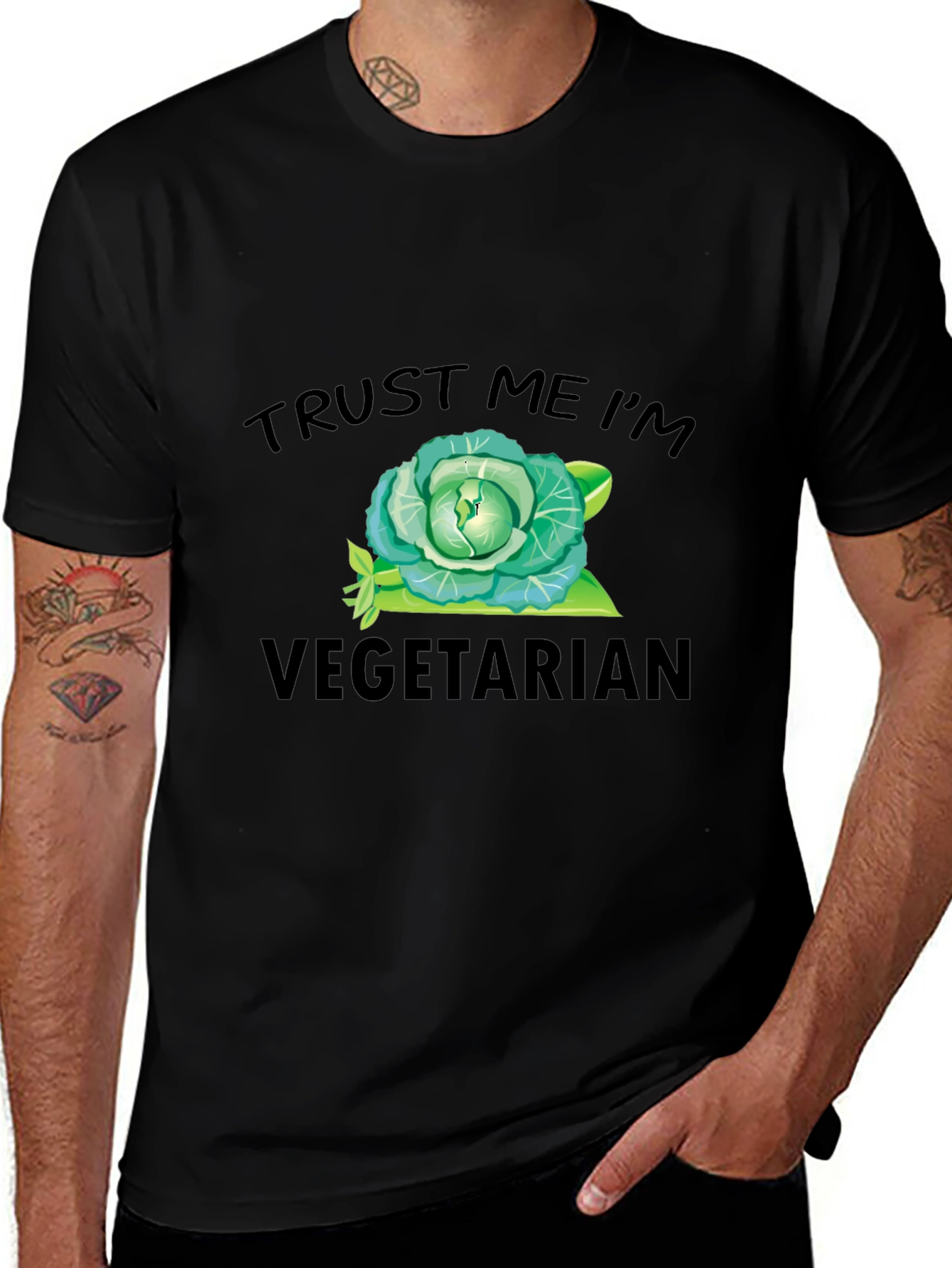 Variant 10 of Trust Me I'm Vegetarian T-Shirt