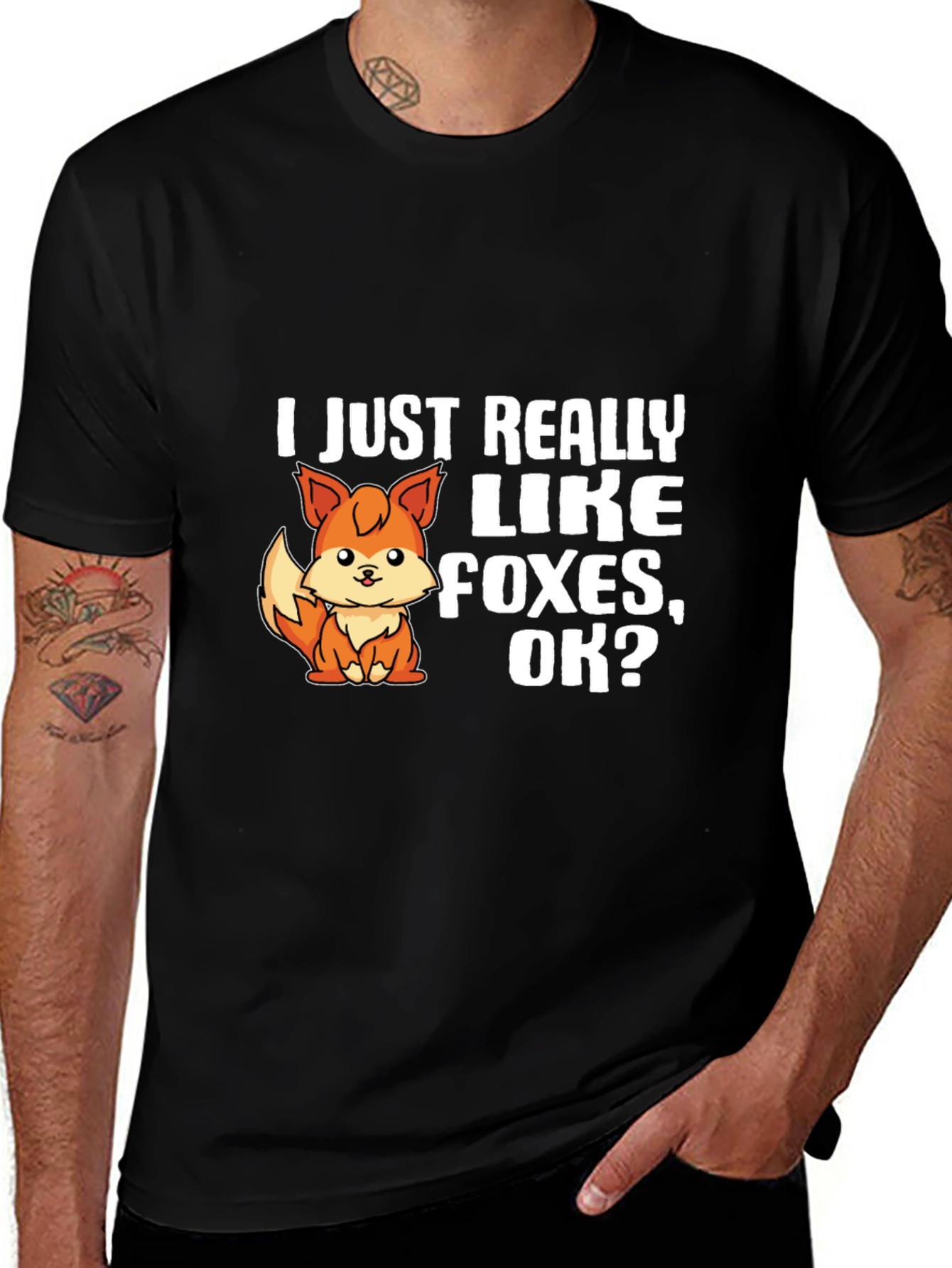 Variant 11 of I Just Really Like Foxes T-Shirt