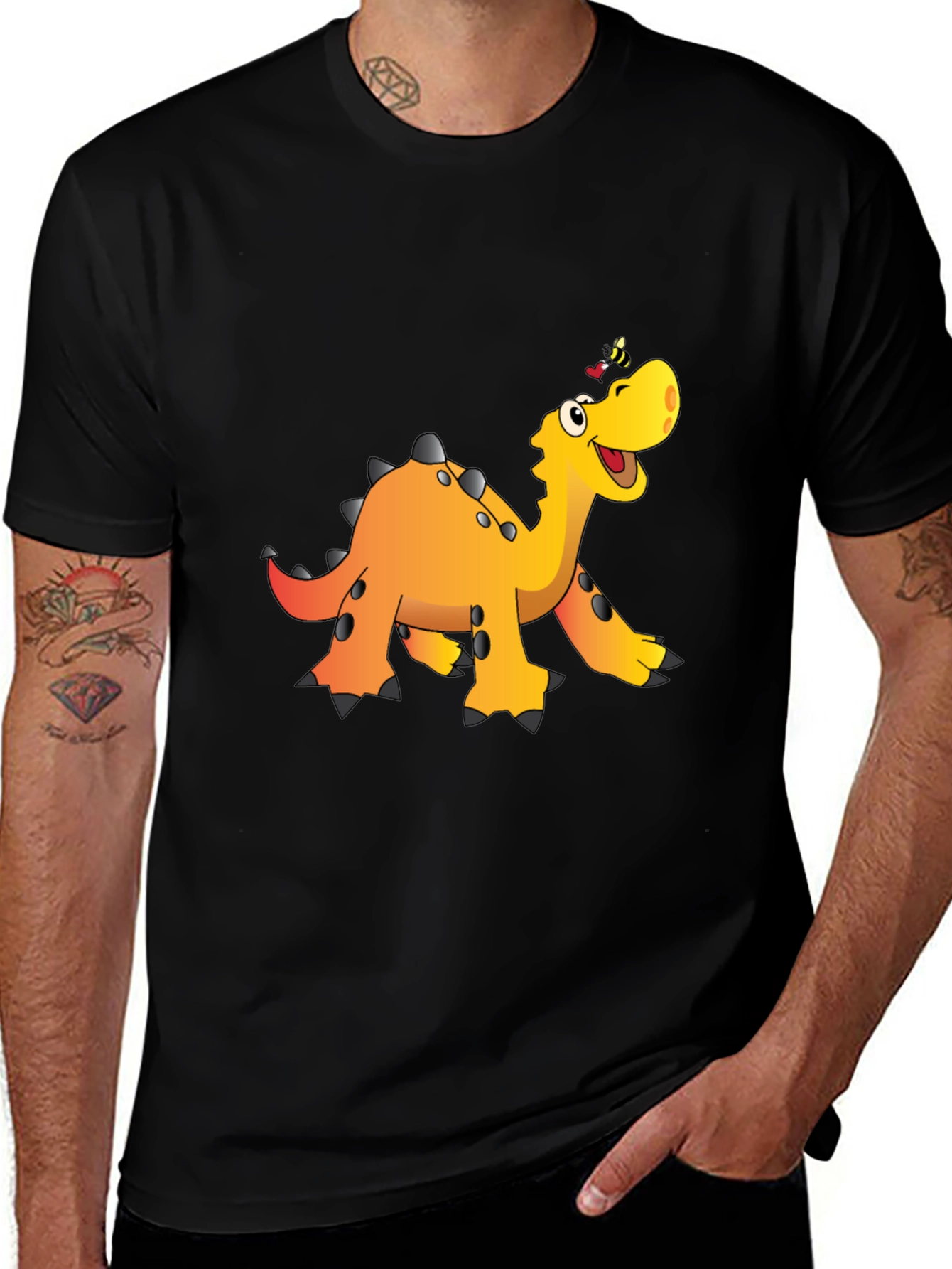 Variant 28 of Cute Cartoon Dinosaur T-Shirt