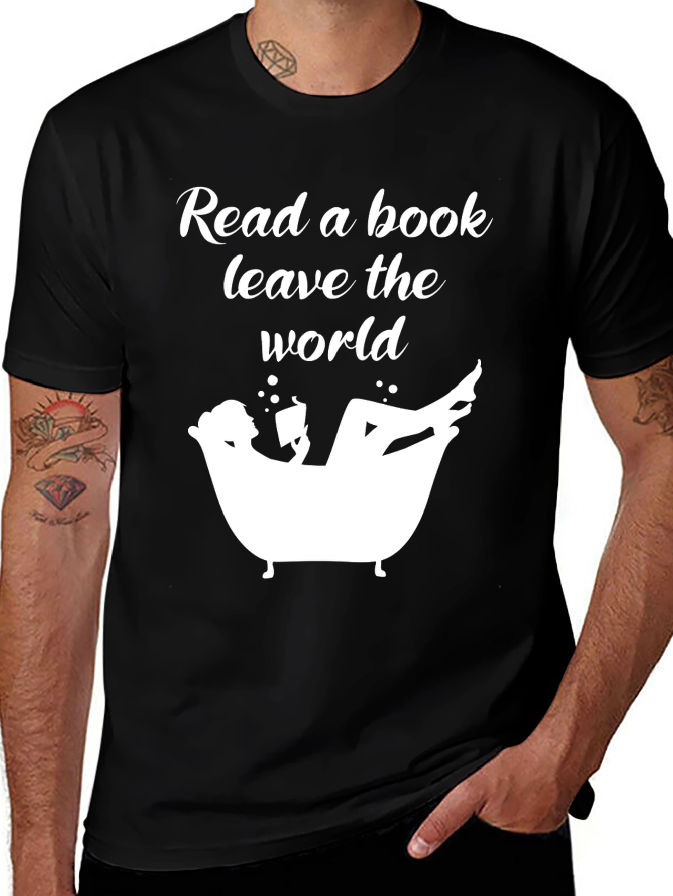 Read a Book T-Shirt - Relax in Style!
