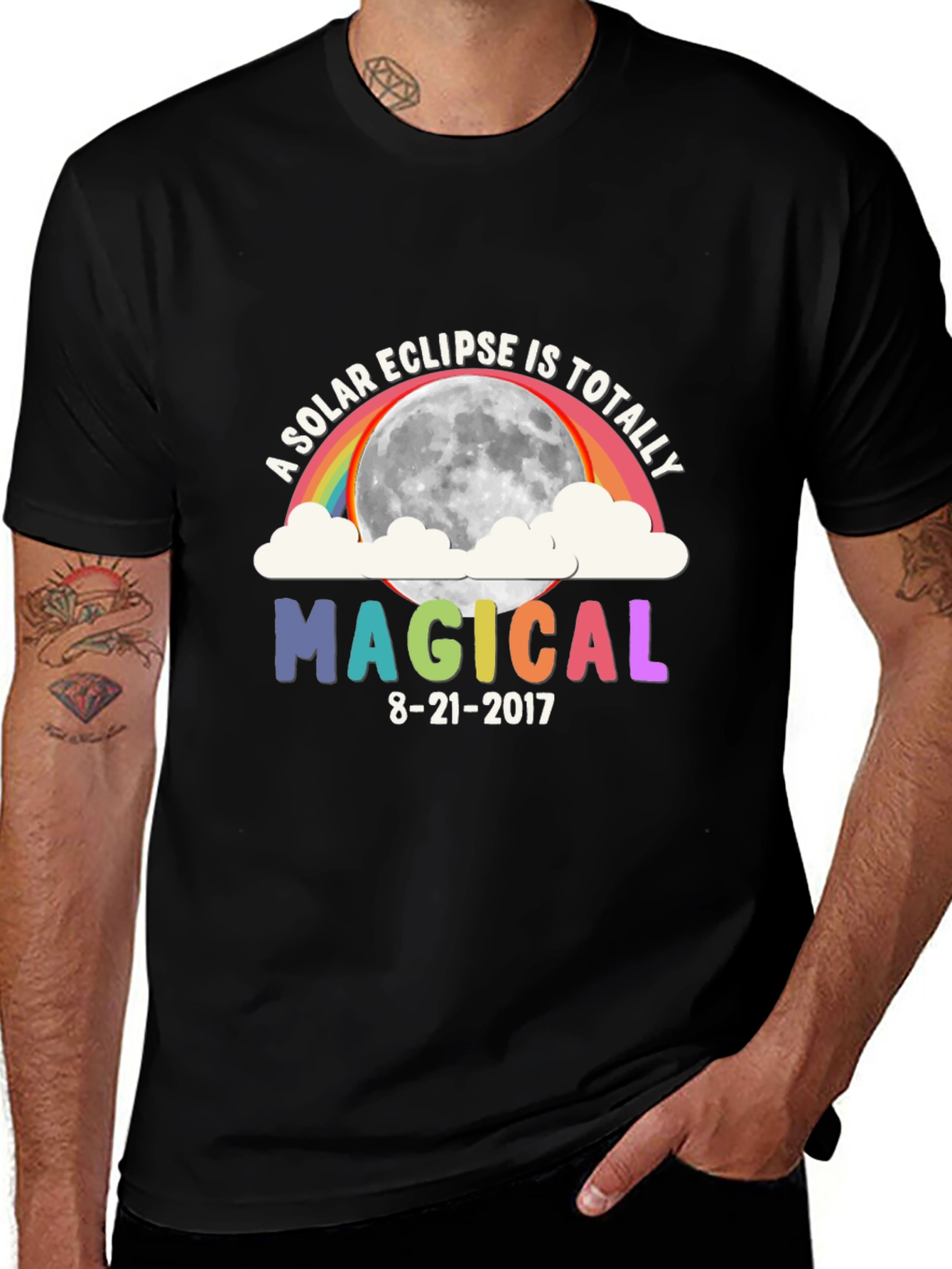Variant 10 of Solar Eclipse Magical T-Shirt - 8-21-2017
