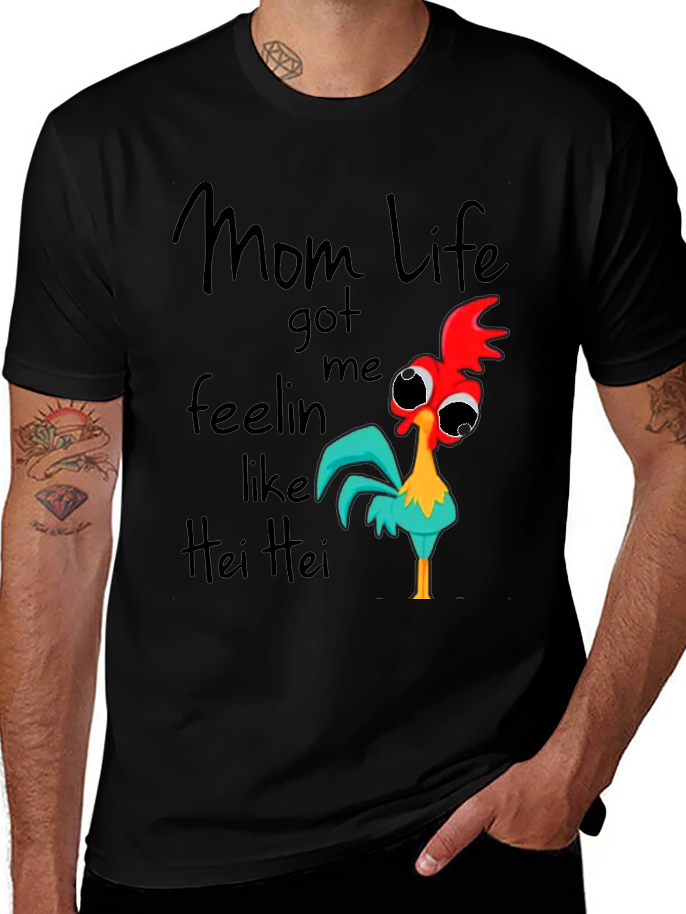 Mom Life Hei Hei T-Shirt