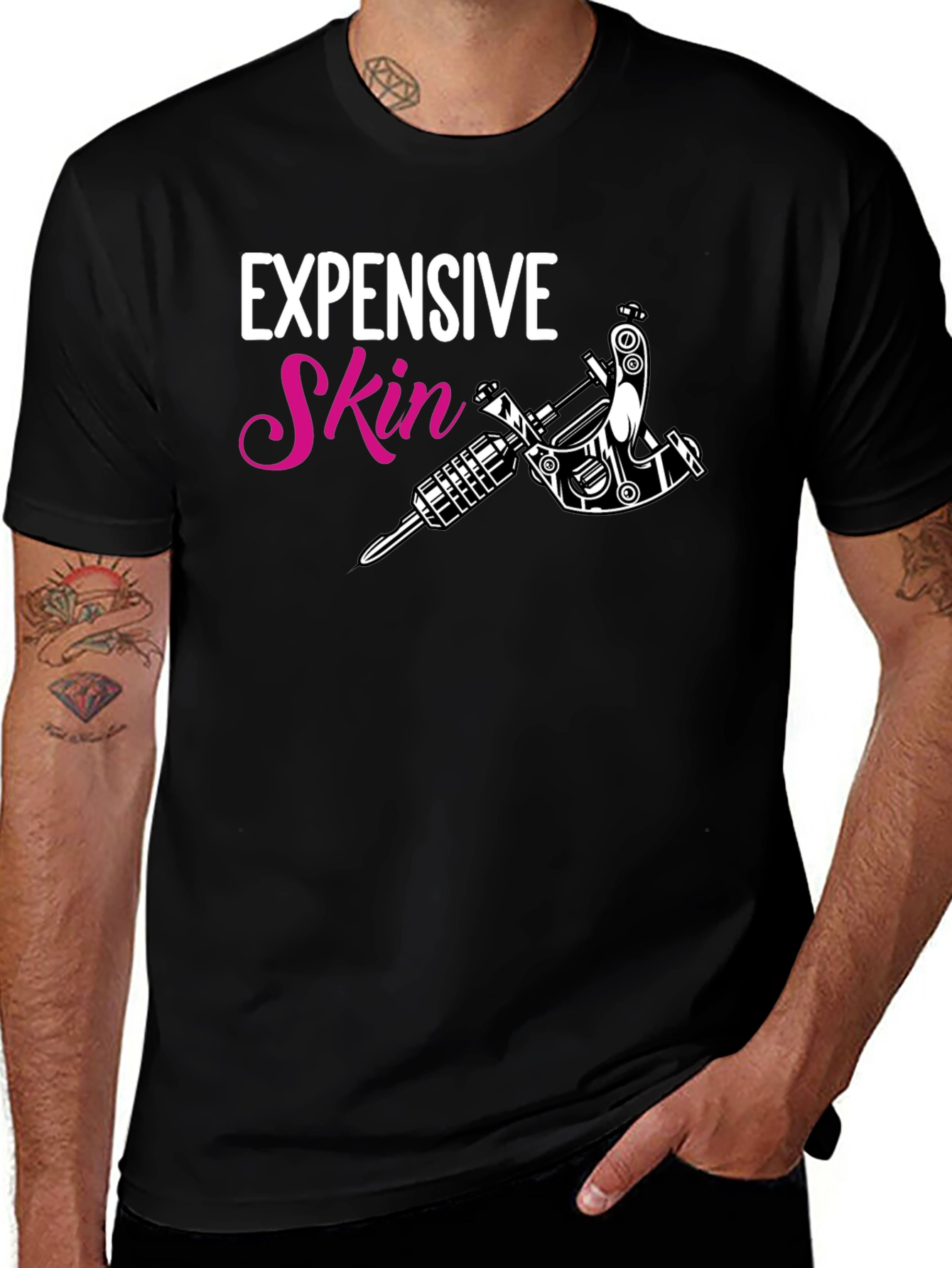 Expensive Skin Tattoo T-Shirt