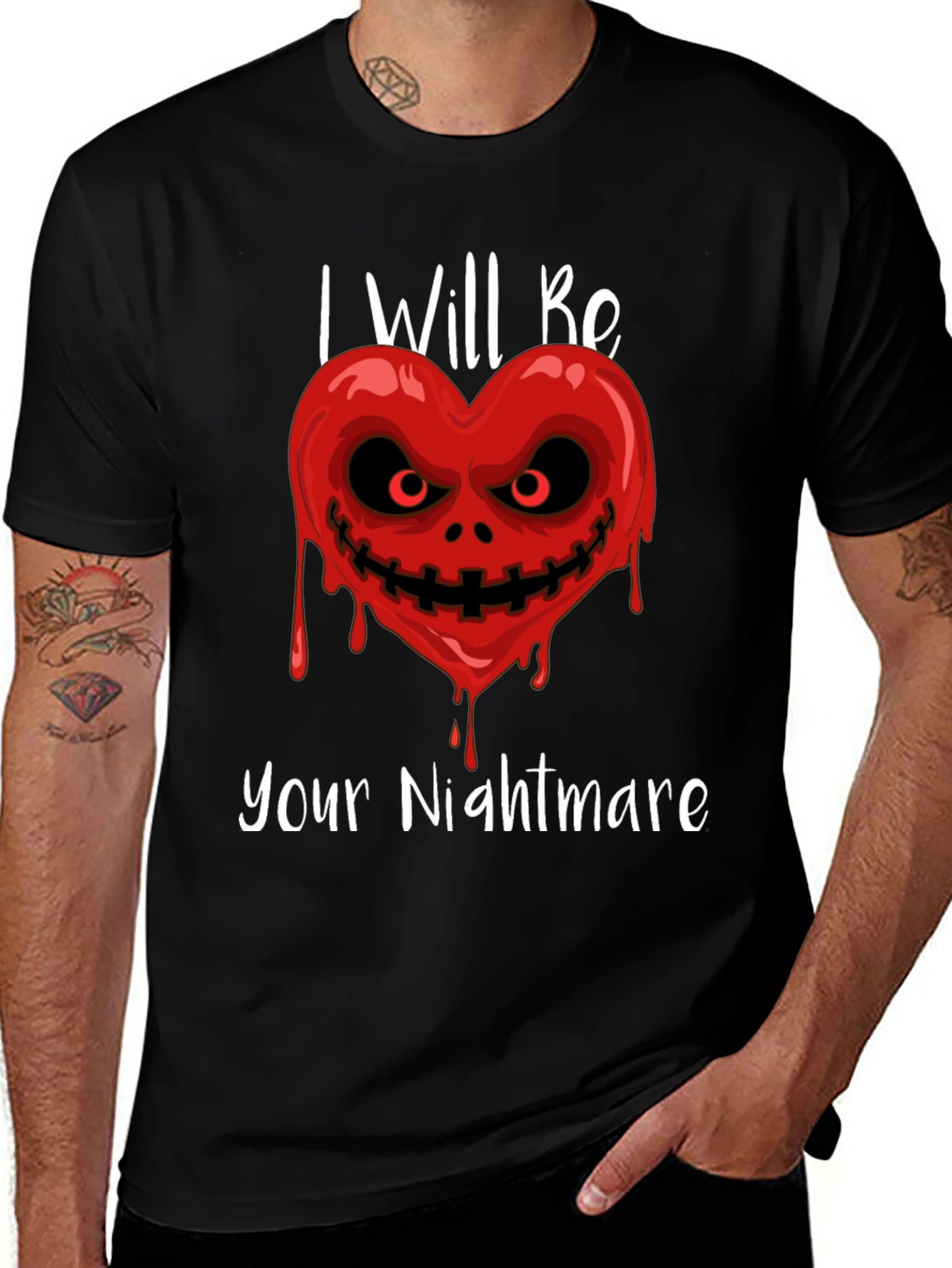 Variant 25 of Nightmare Heart Graphic Tee
