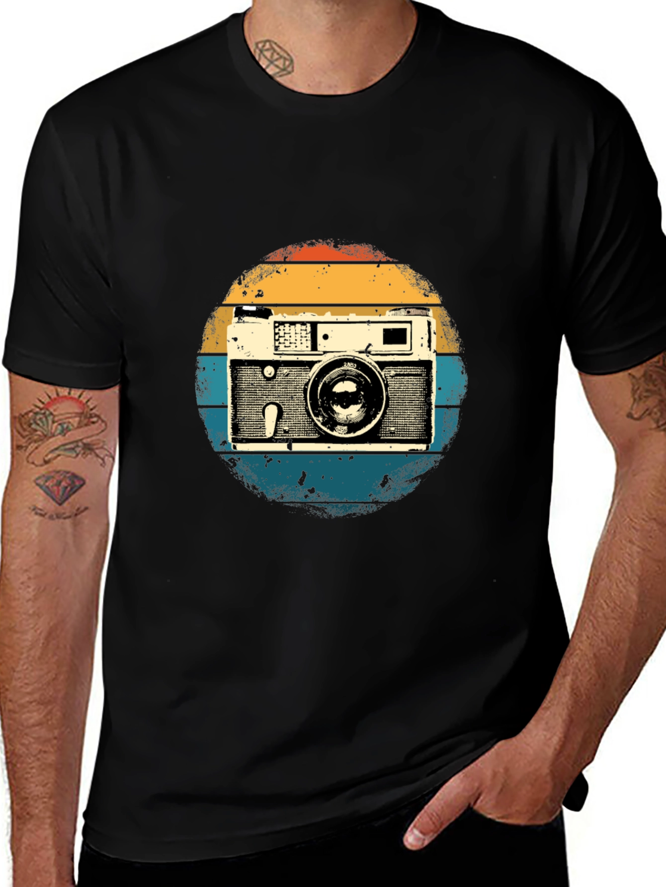 Variant 29 of Vintage Camera Graphic T-Shirt - Retro Photography Tee