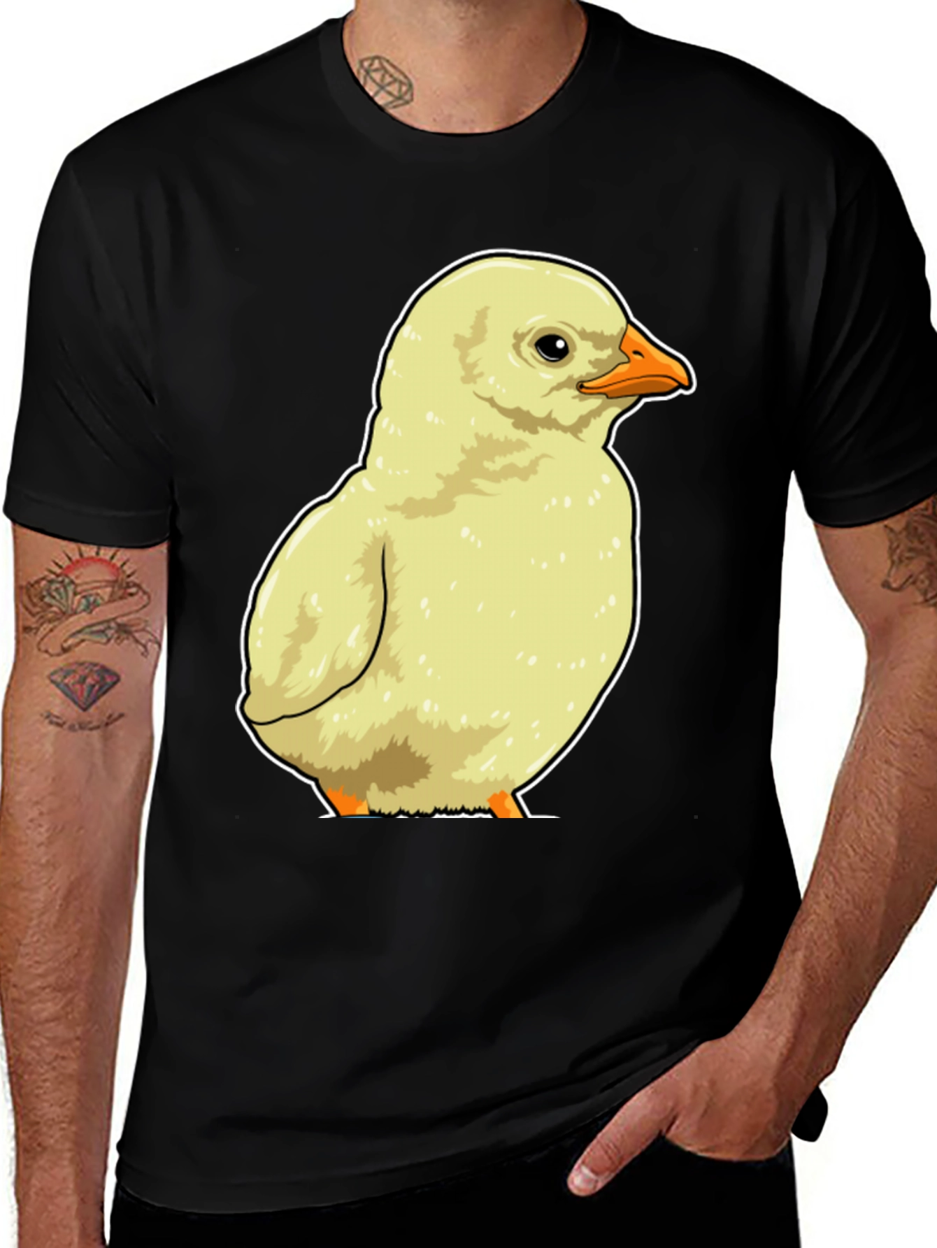 Variant 30 of Chick Graphic T-Shirt - Soft Cotton Tee