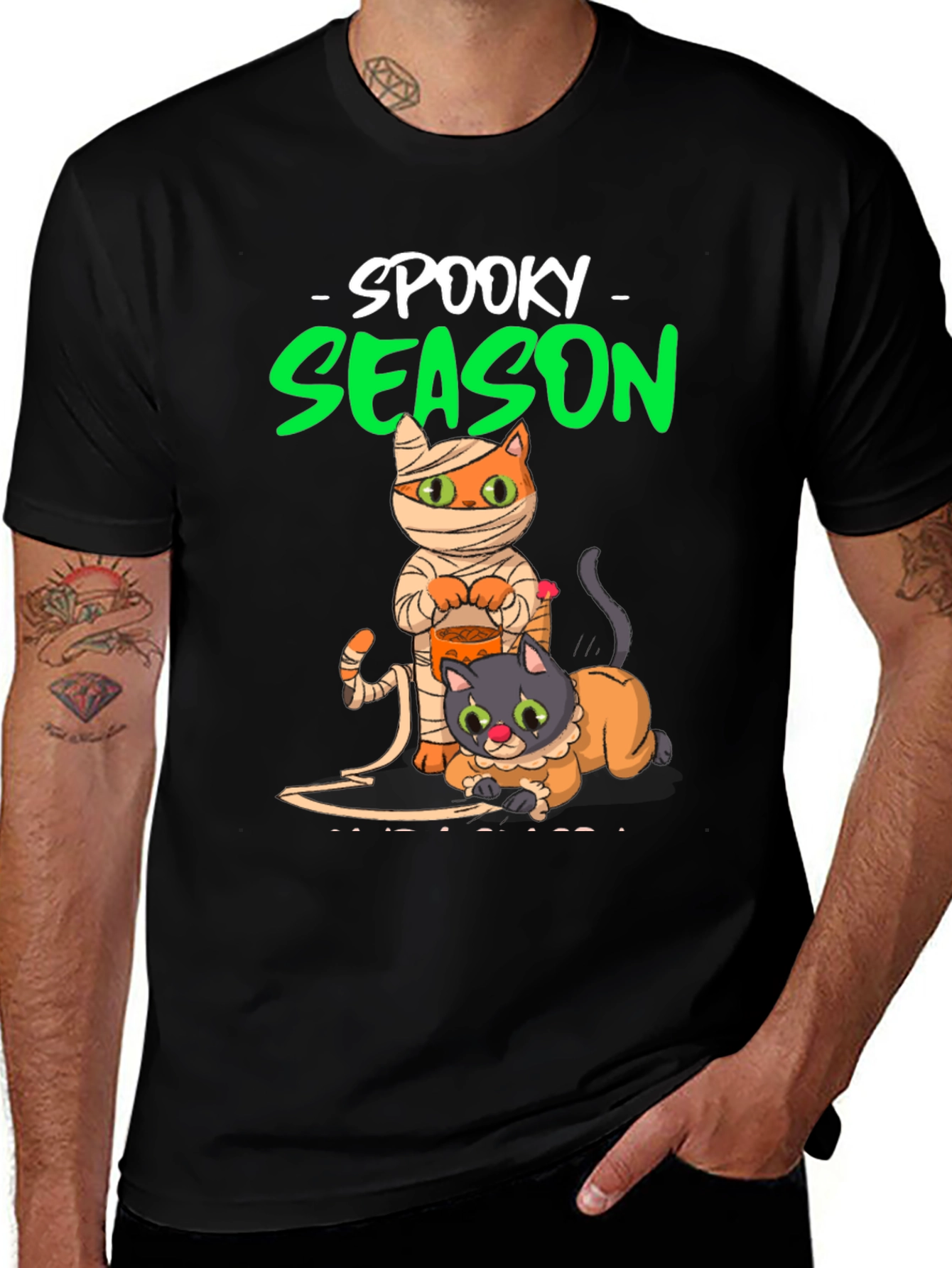 Variant 10 of Spooky Season Cat T-Shirt