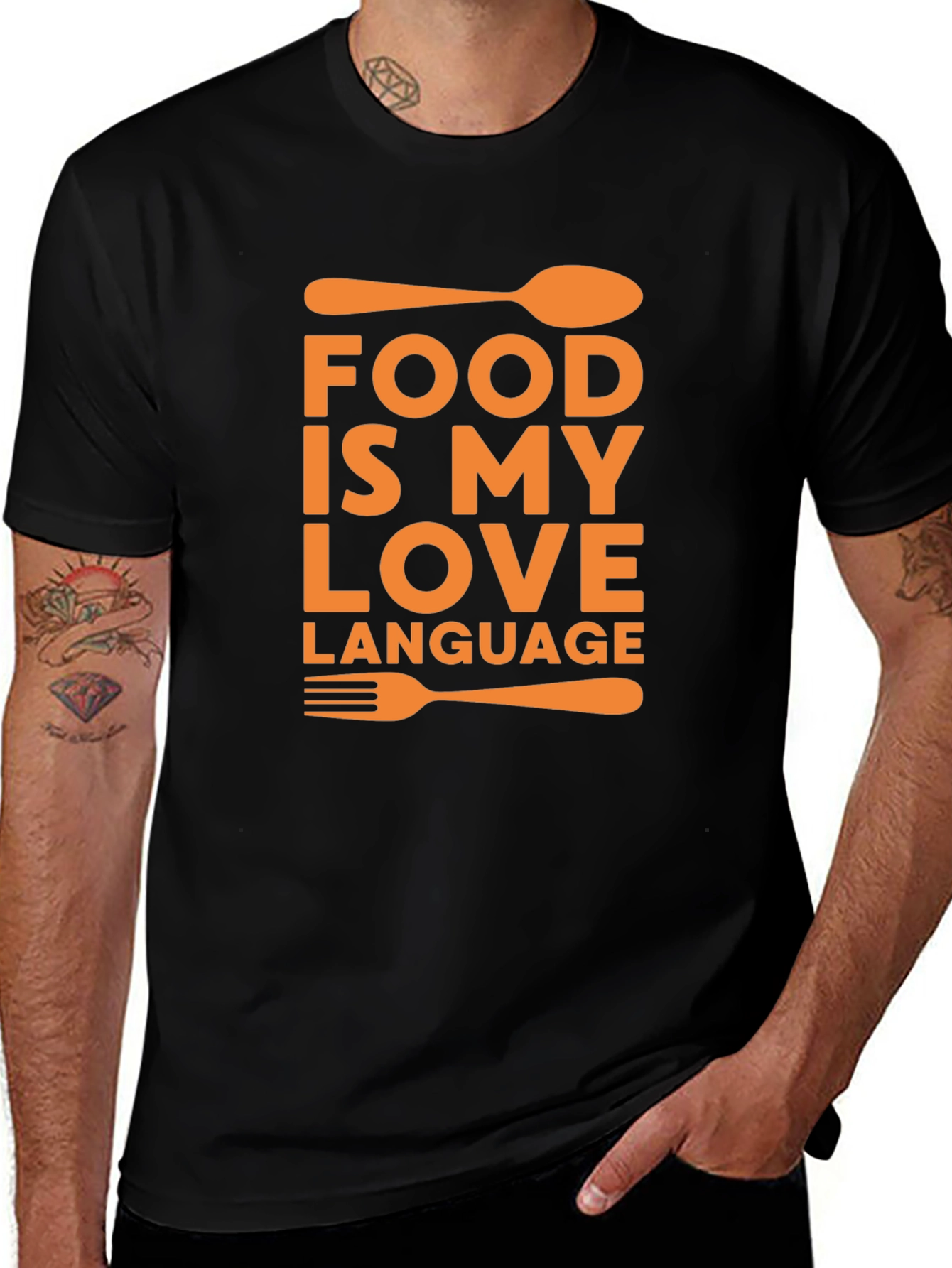 Variant 19 of Food is My Love Language - Graphic Tee