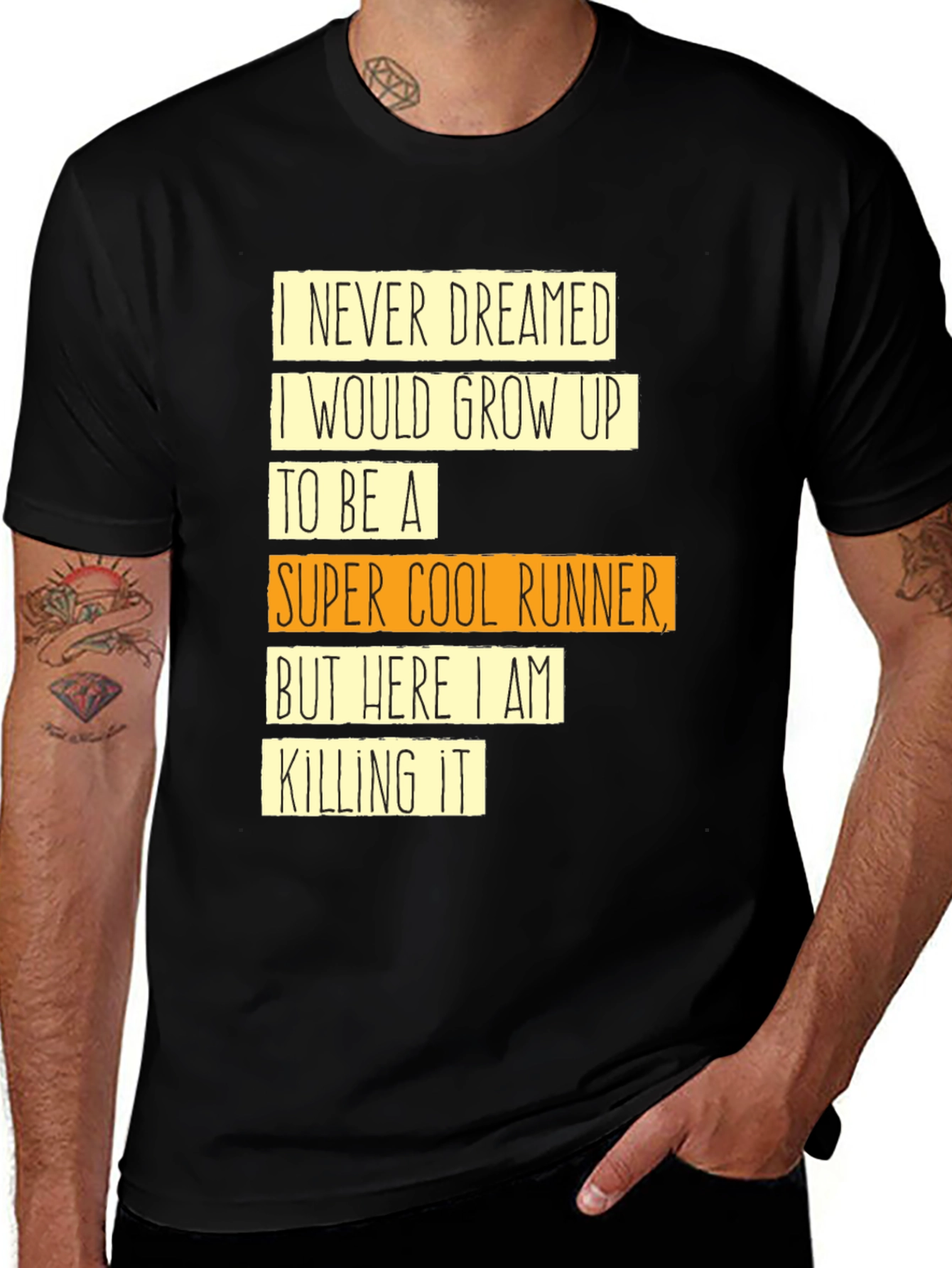 Variant 30 of Super Cool Runner T-Shirt - Funny Graphic Tee