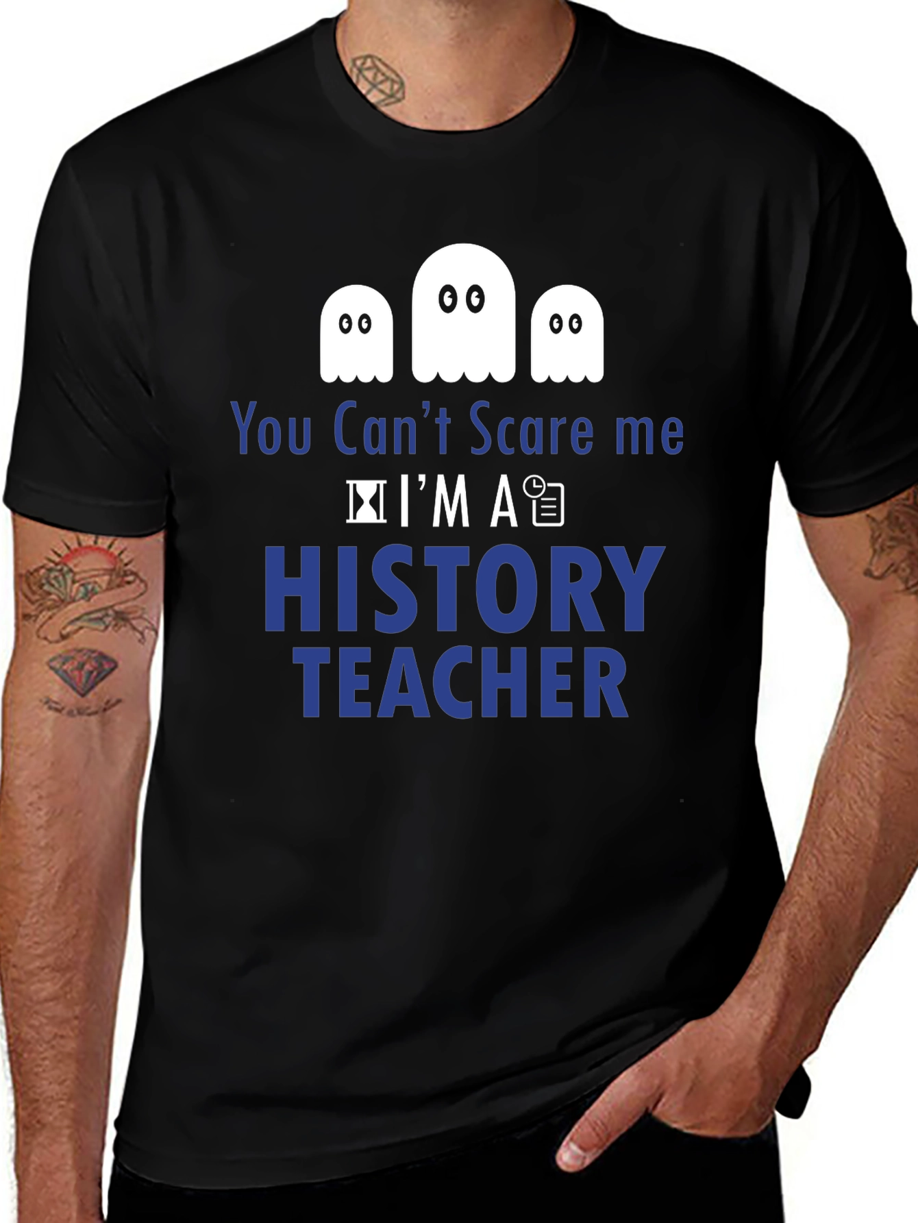 Variant 26 of Funny History Teacher Halloween T-Shirt
