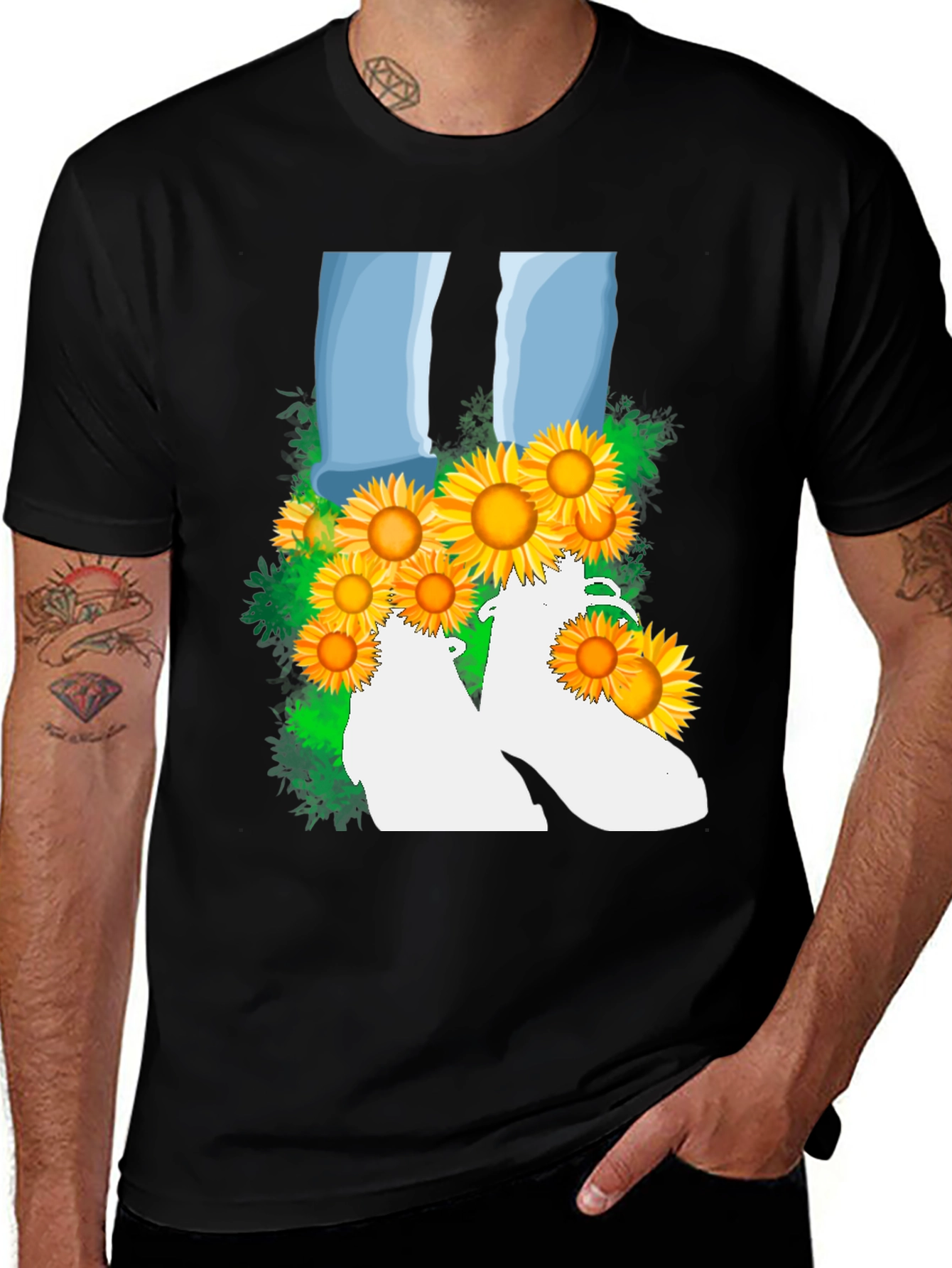 Sunflower Jeans & Boots Graphic Tee