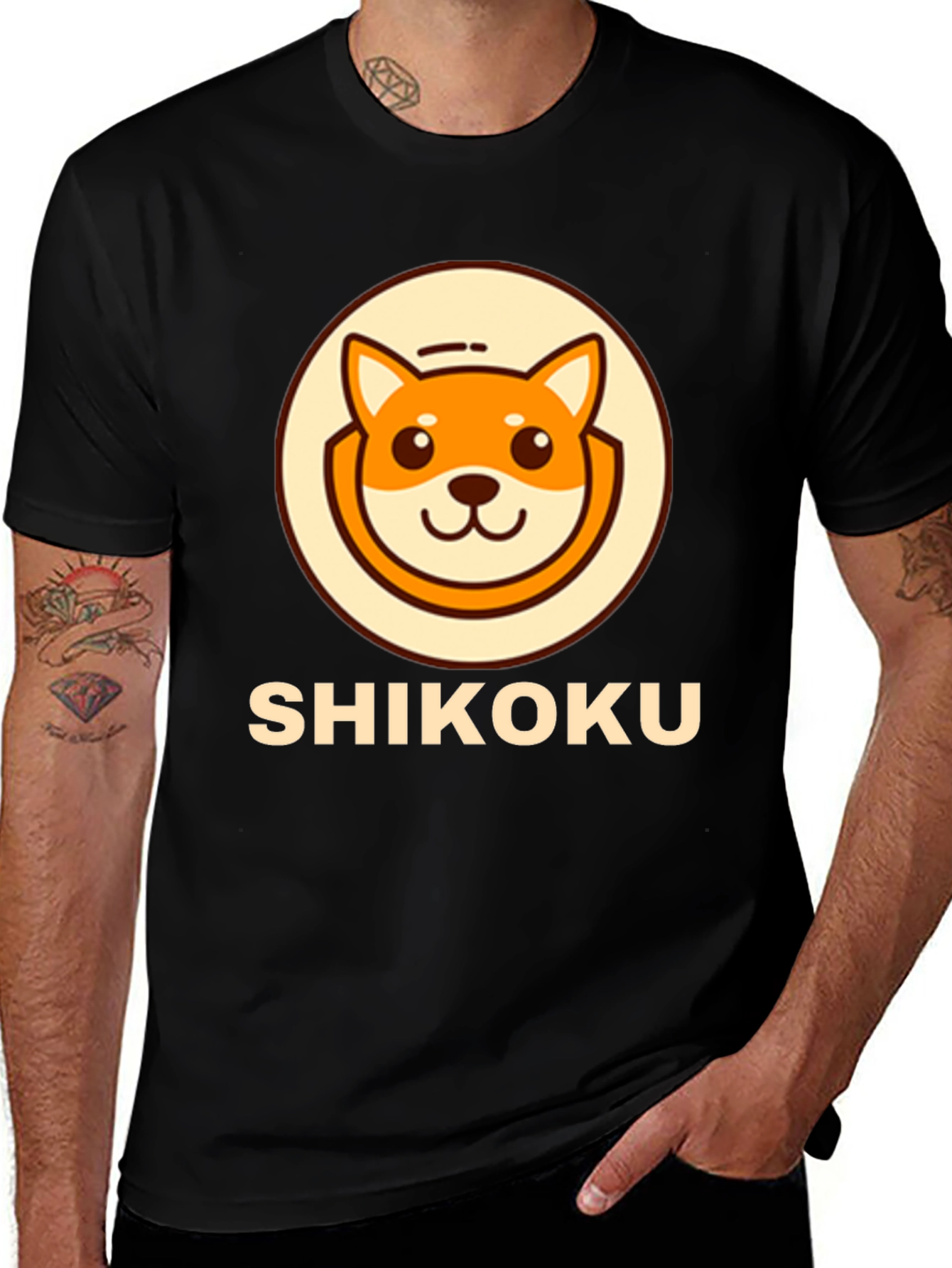 Shikoku Inu Dog Breed T-Shirt - Crypto Meme Tee