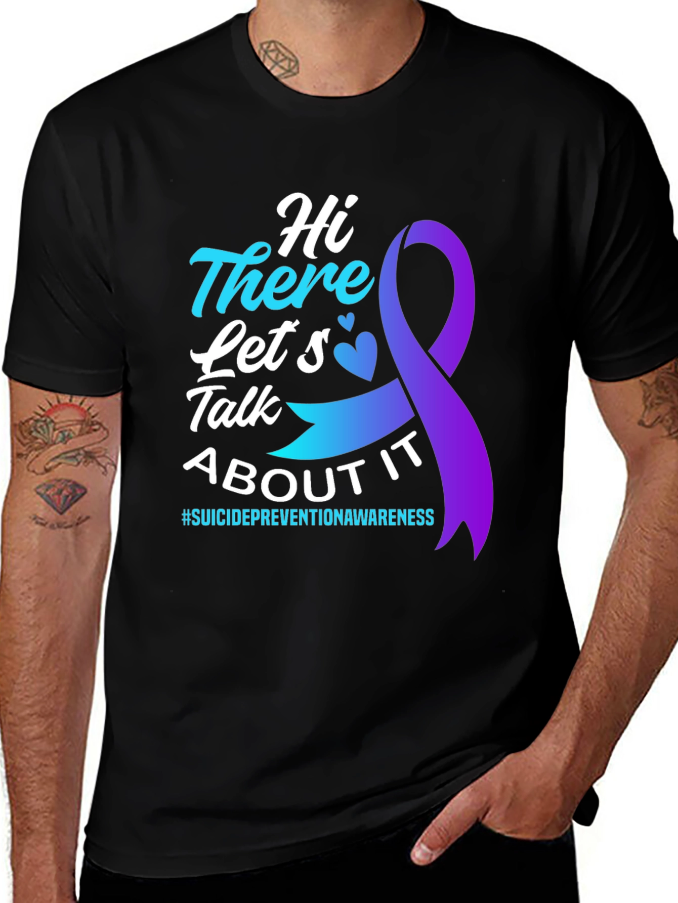 Variant 10 of Suicide Prevention Awareness T-Shirt