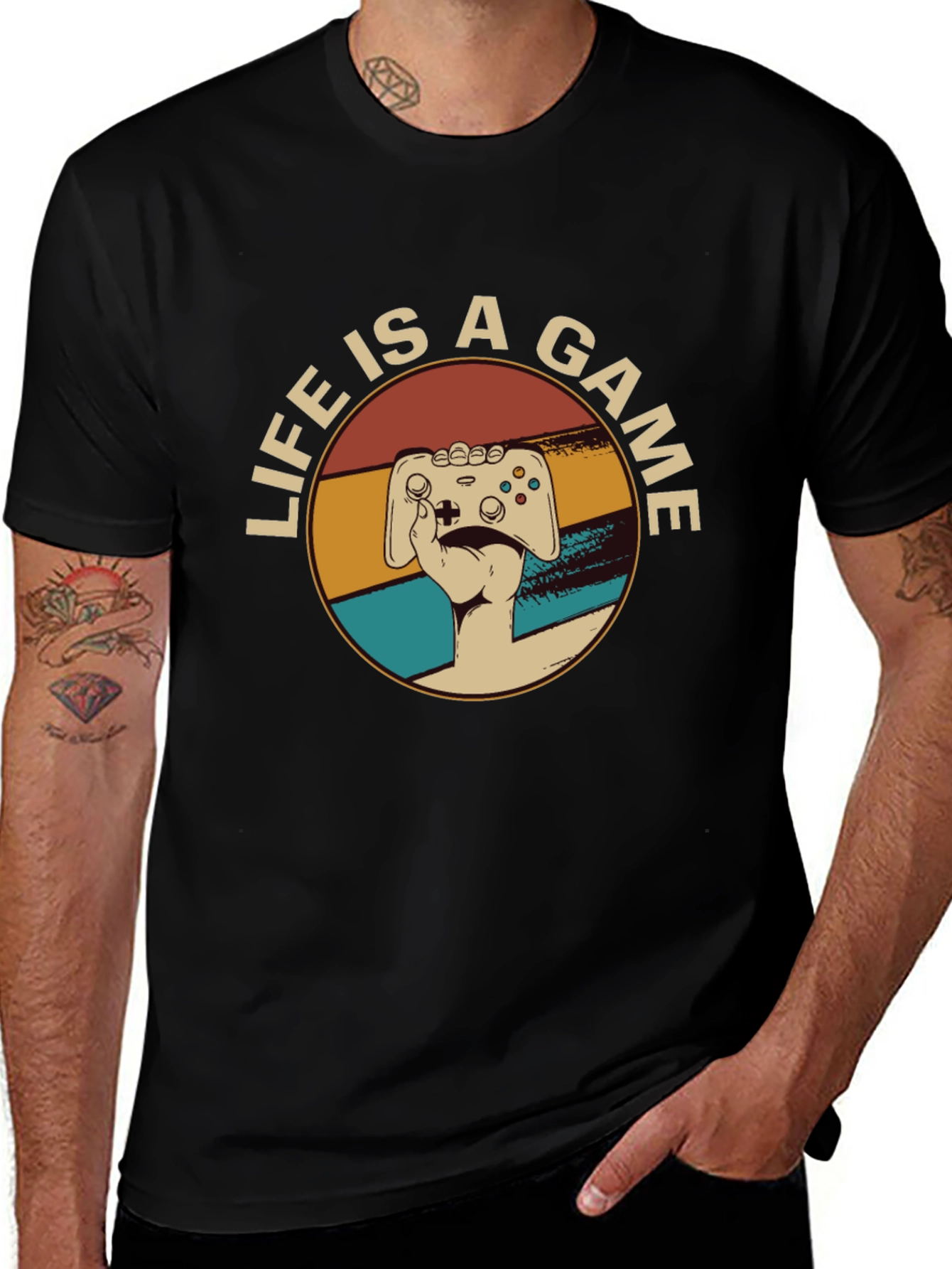 Variant 7 of Life is a Game T-Shirt - Gamer Style