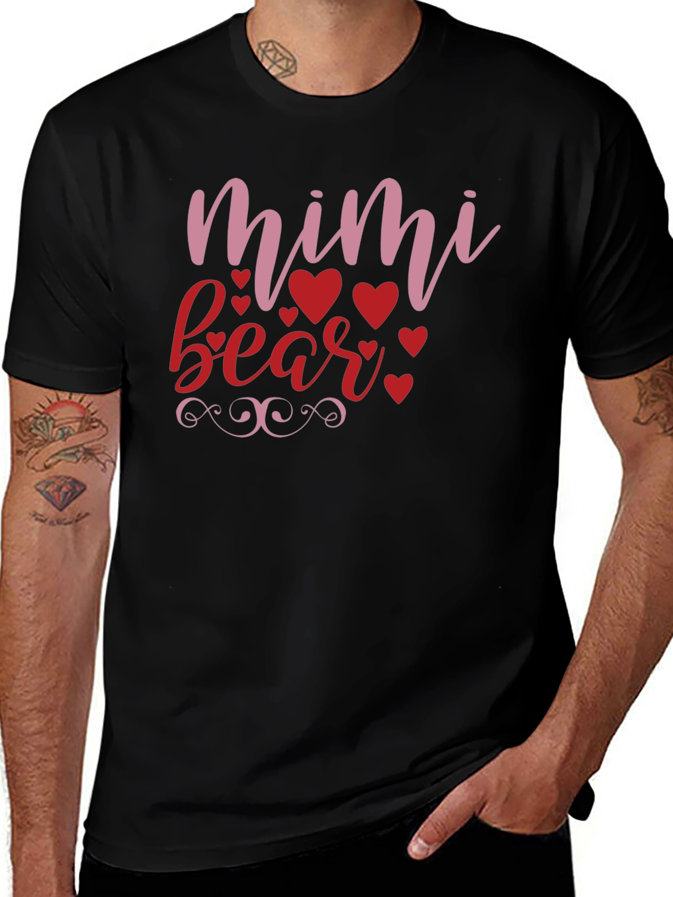 Mimi Bear Graphic Tee - Valentine's Day Shirt
