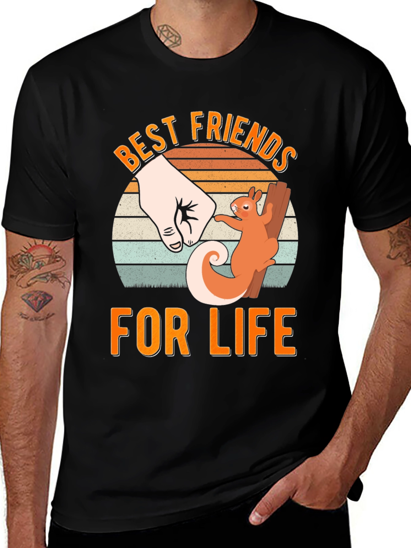 Variant 25 of Best Friends For Life Graphic Tee
