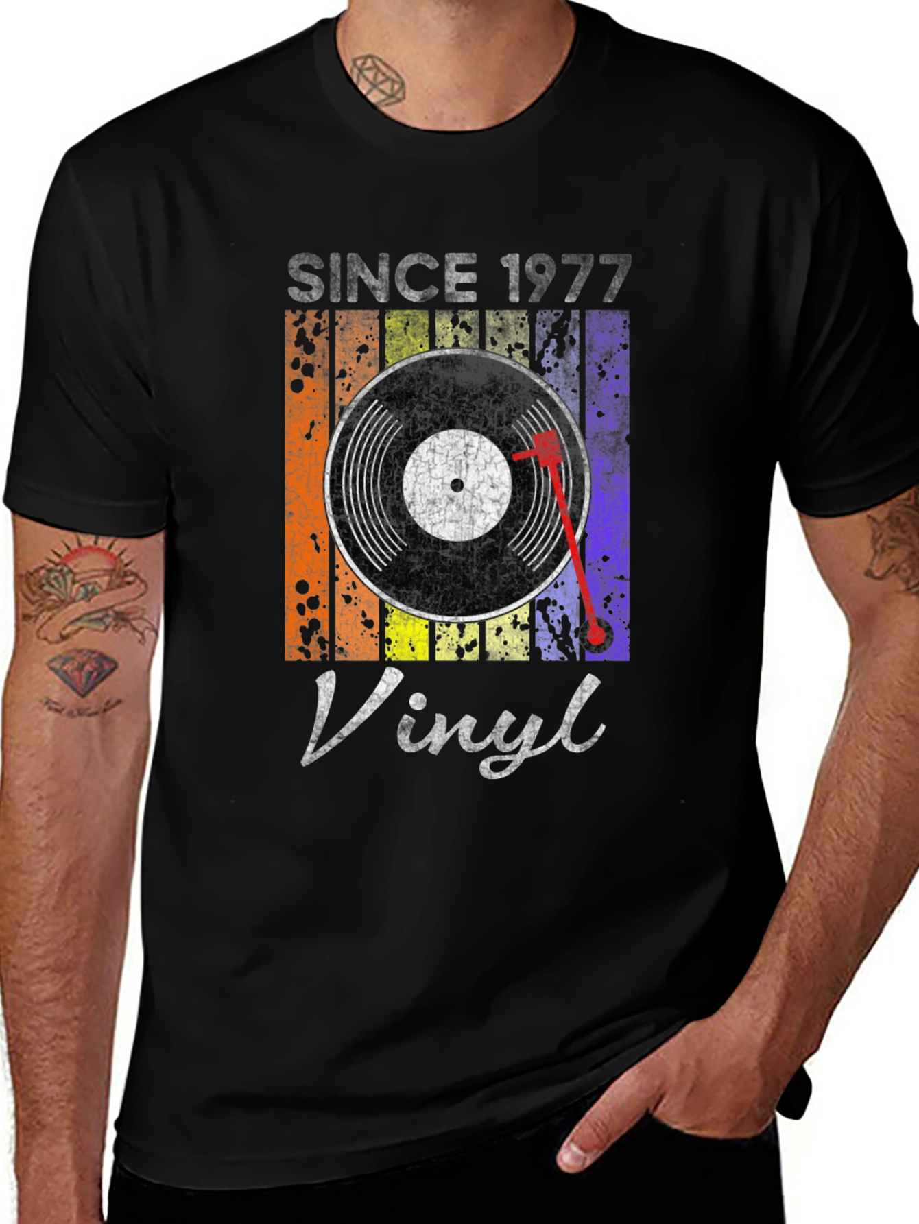 Variant 4 of Since 1977 Vinyl Graphic Tee