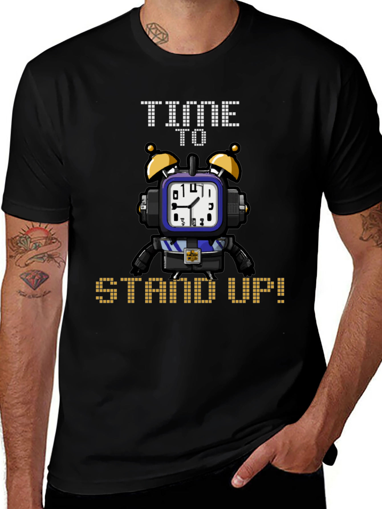 Variant 9 of Time To Stand Up! Graphic T-Shirt