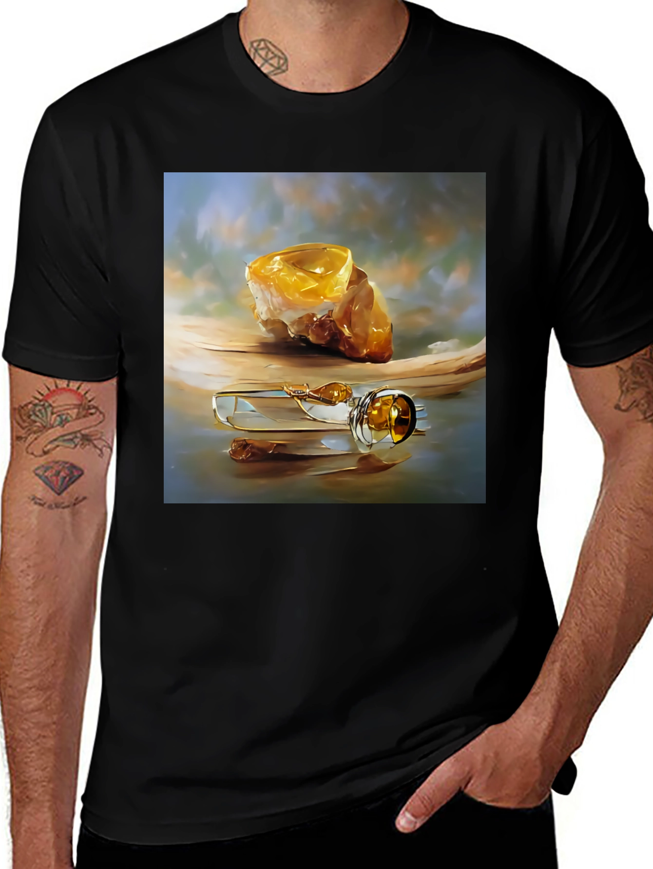 Variant 30 of Surreal Still Life T-Shirt - Unique Art Tee