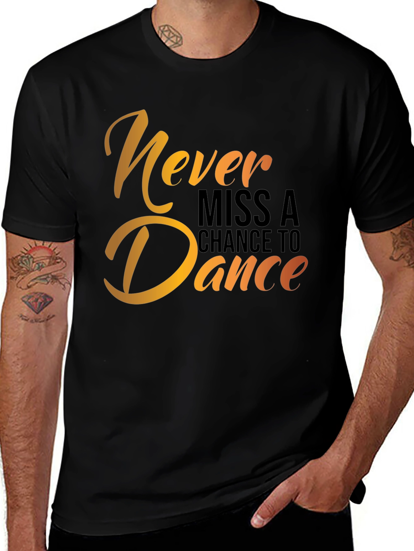 Variant 16 of Dance T-Shirt - Never Miss a Chance