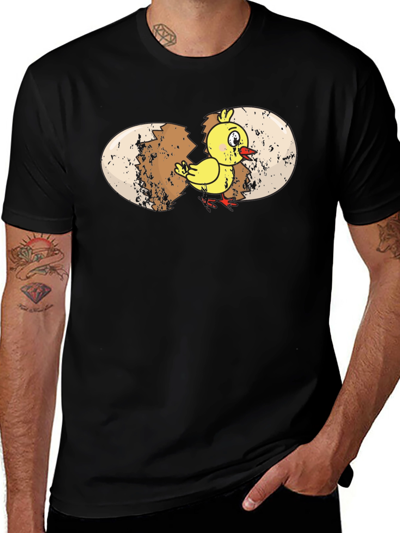 Funny Chick Hatching T-Shirt