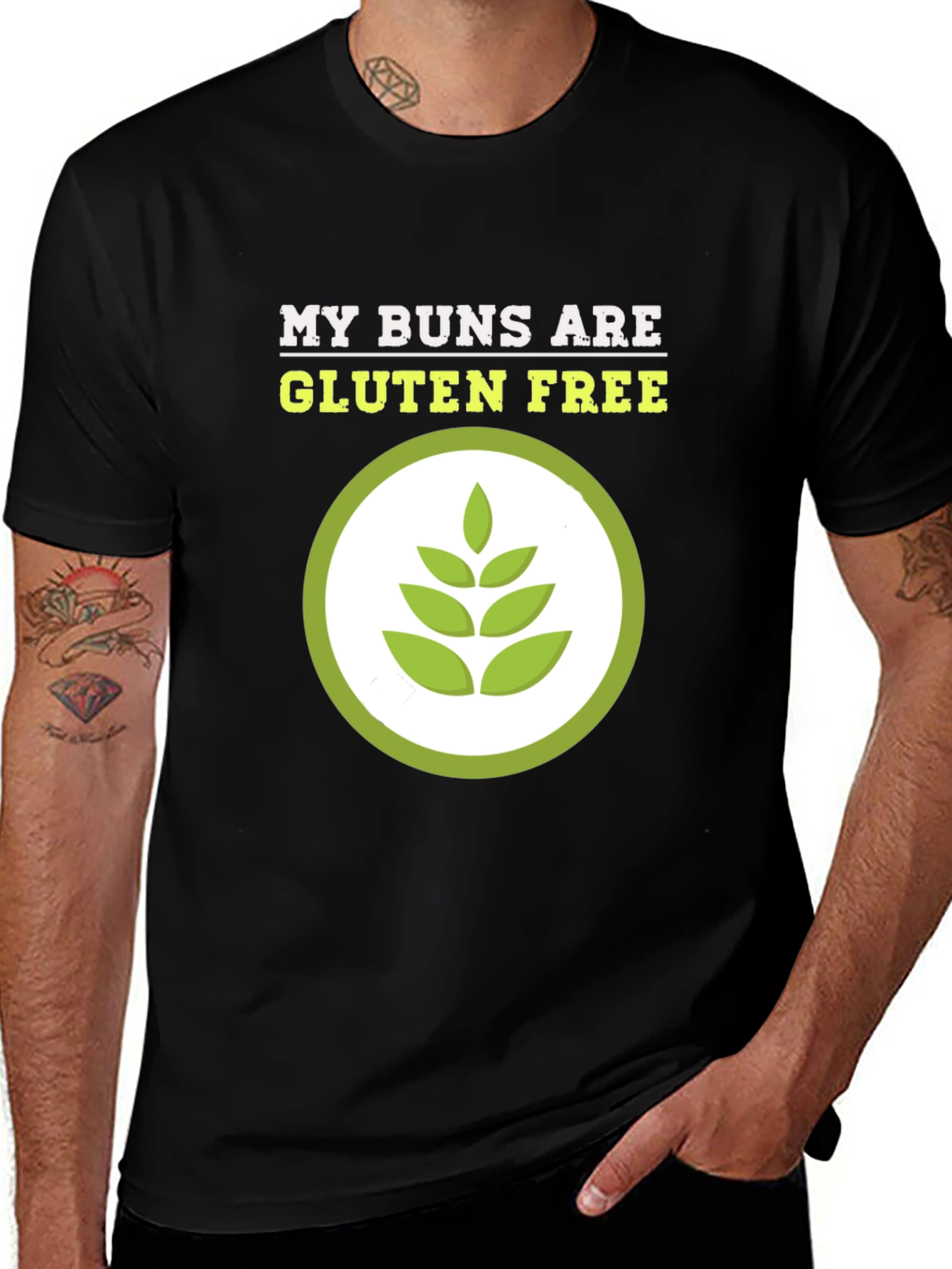 Variant 9 of Funny Gluten Free Buns T-Shirt