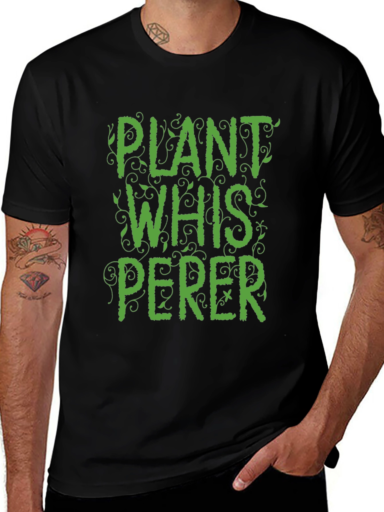 Variant 4 of Plant Whisperer Graphic Tee - Gardener's Gift