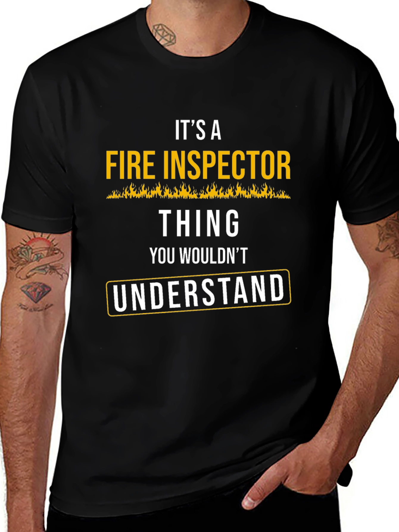 Variant 3 of Fire Inspector T-Shirt - 'It's A Thing' Graphic Tee