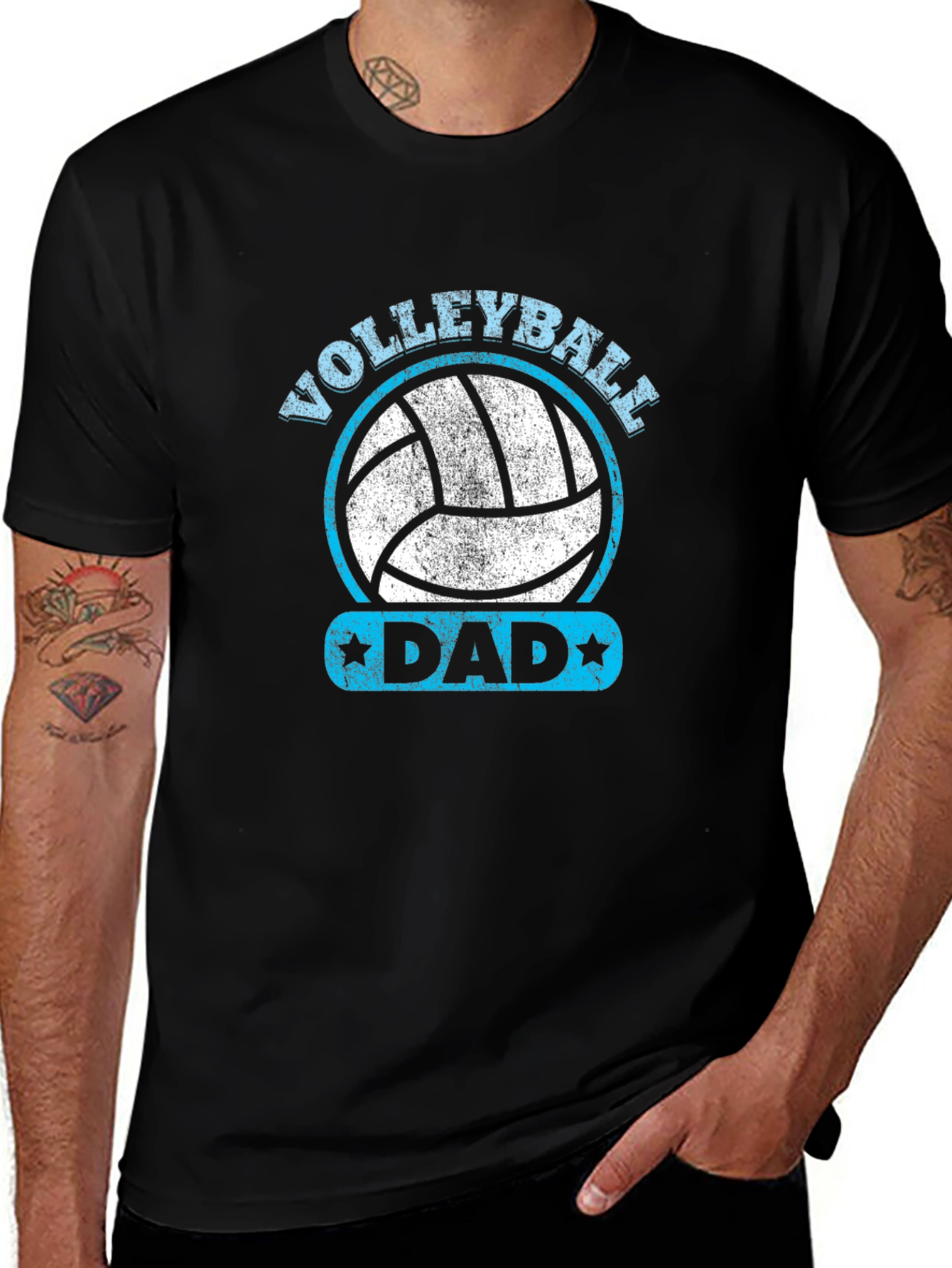 Variant 24 of Volleyball Dad T-Shirt - Perfect for Sports Fans