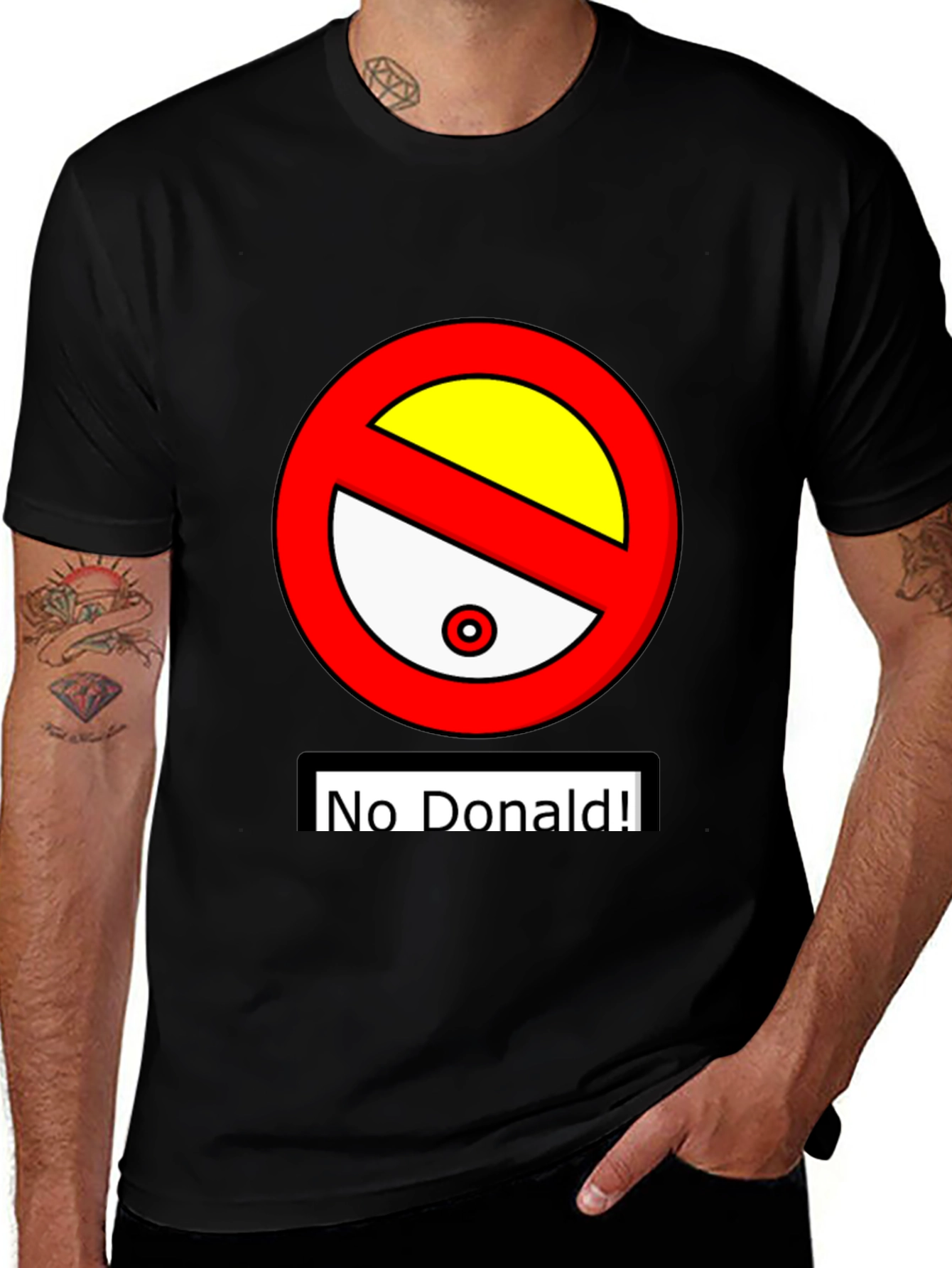 No Donald! Graphic T-Shirt - Protest Tee