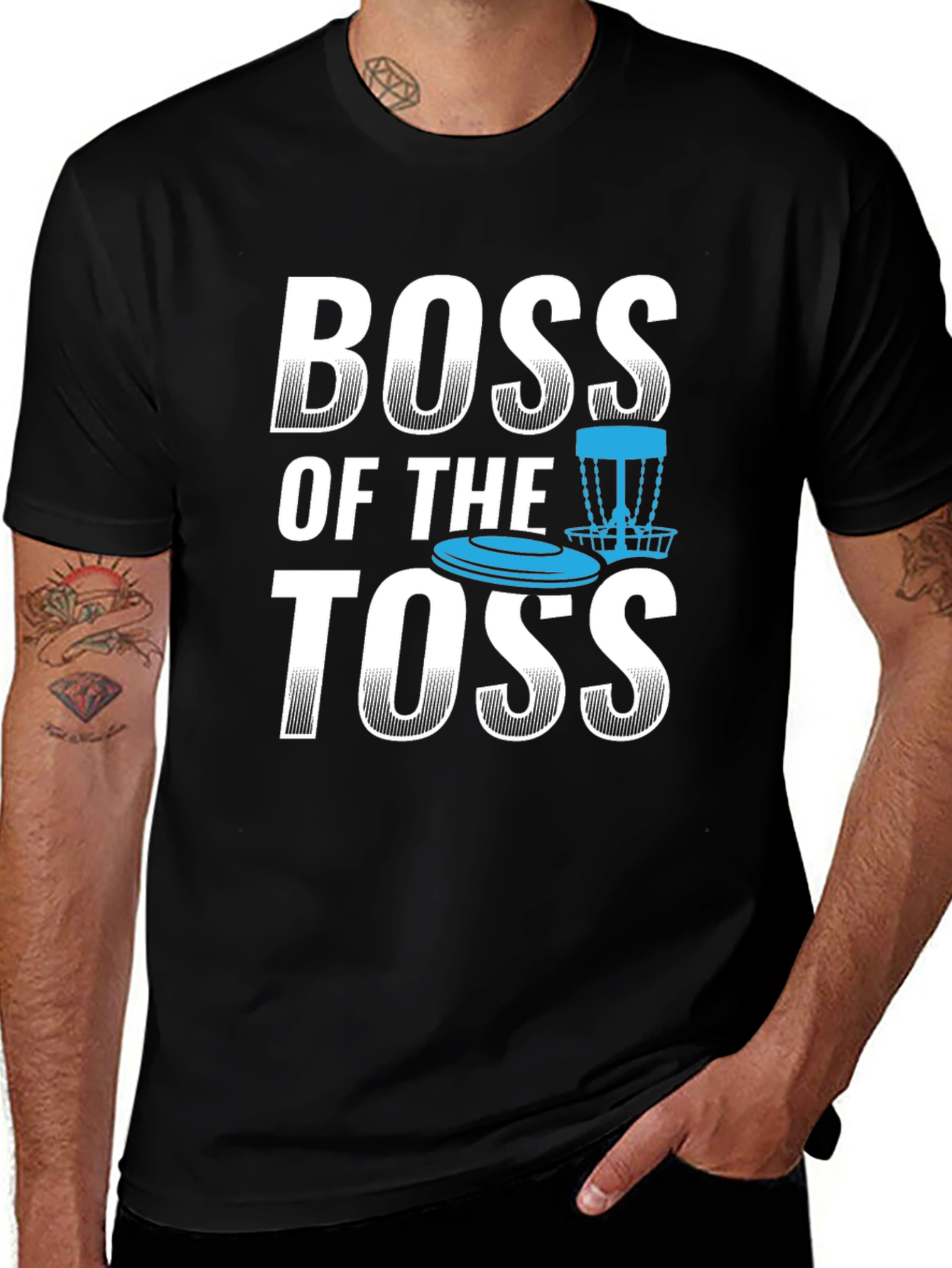 Variant 25 of Boss of the Toss Disc Golf T-Shirt