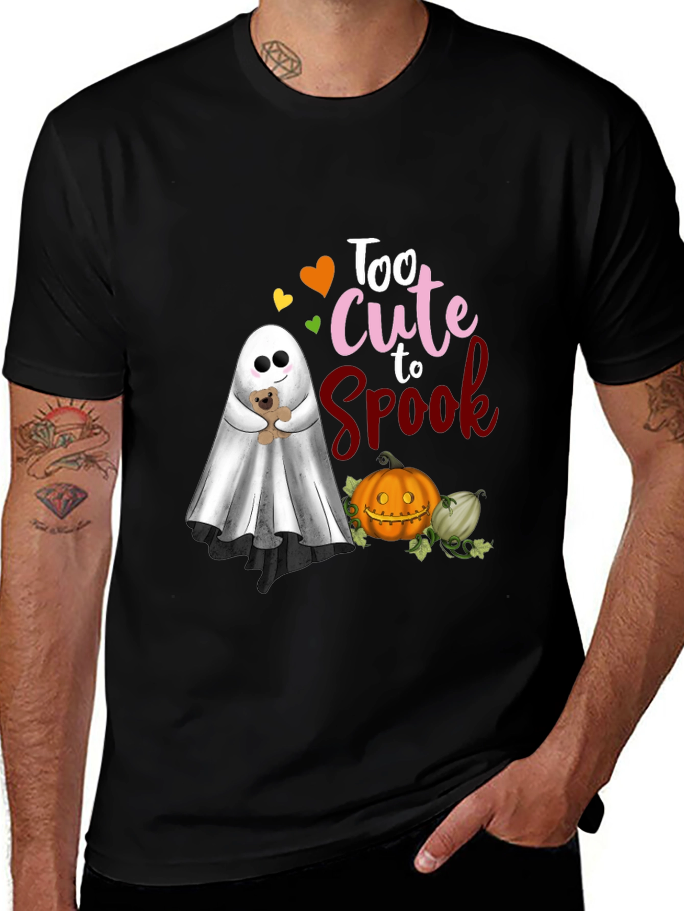 Too Cute to Spook Halloween T-Shirt