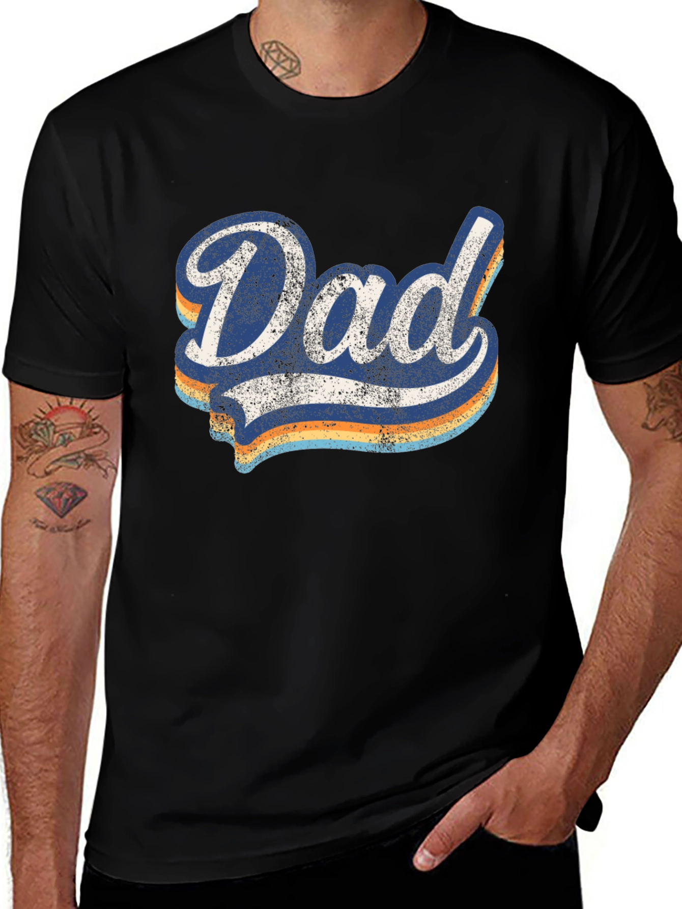Retro Dad T-Shirt - Vintage Style Father's Day Gift