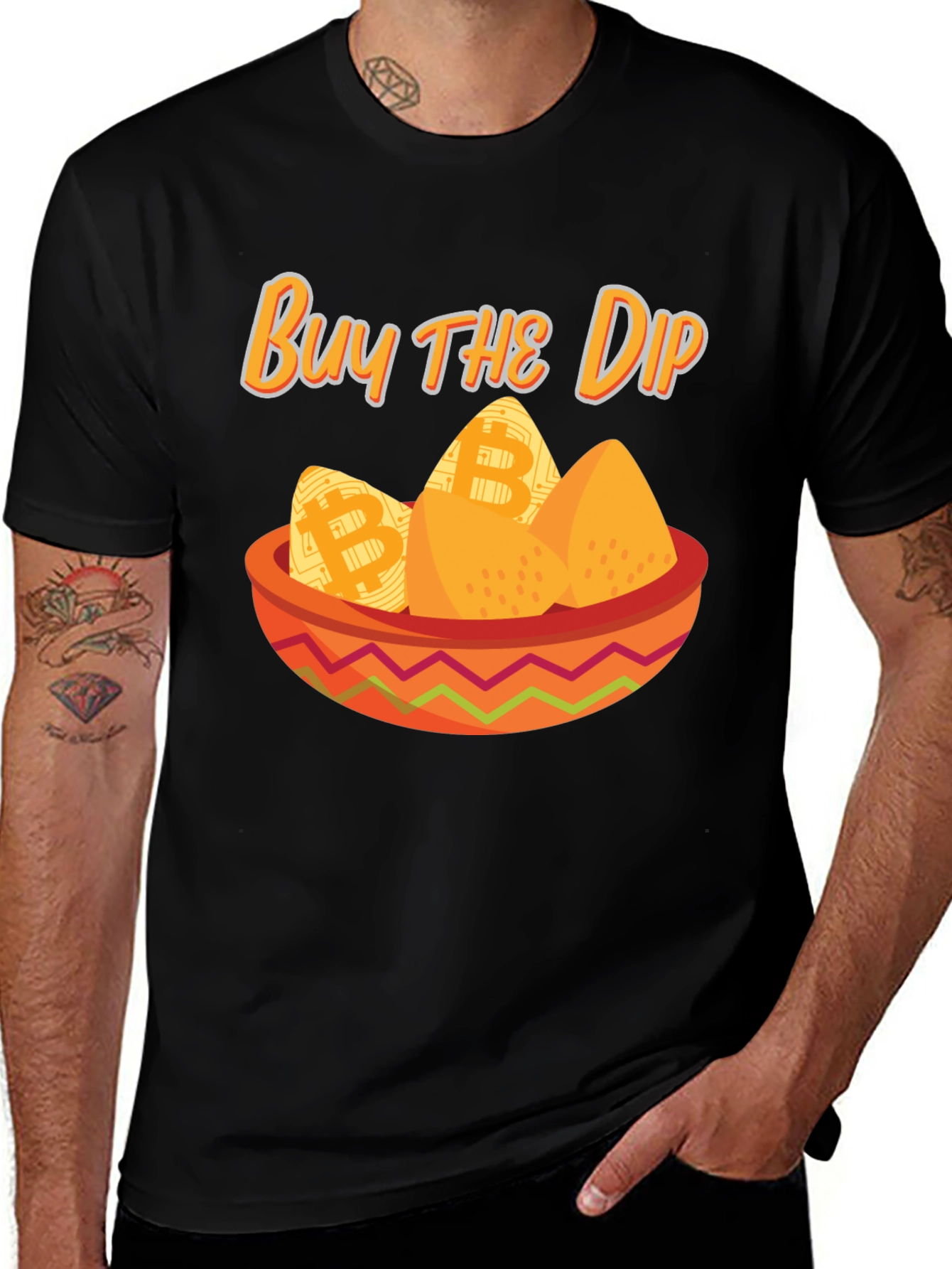 Buy the Dip Bitcoin Crypto T-Shirt