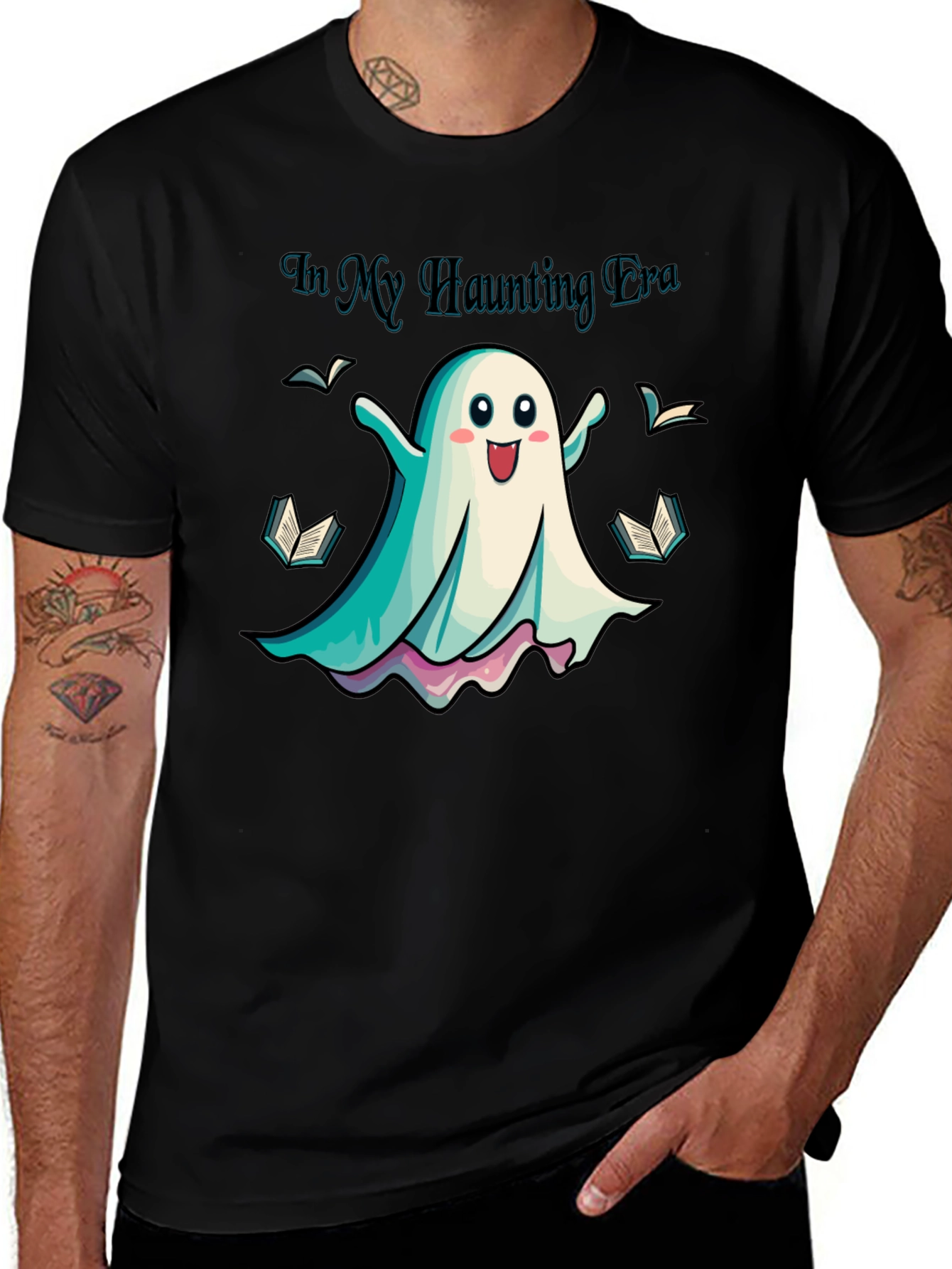 Variant 12 of In My Haunting Era Cute Ghost T-Shirt
