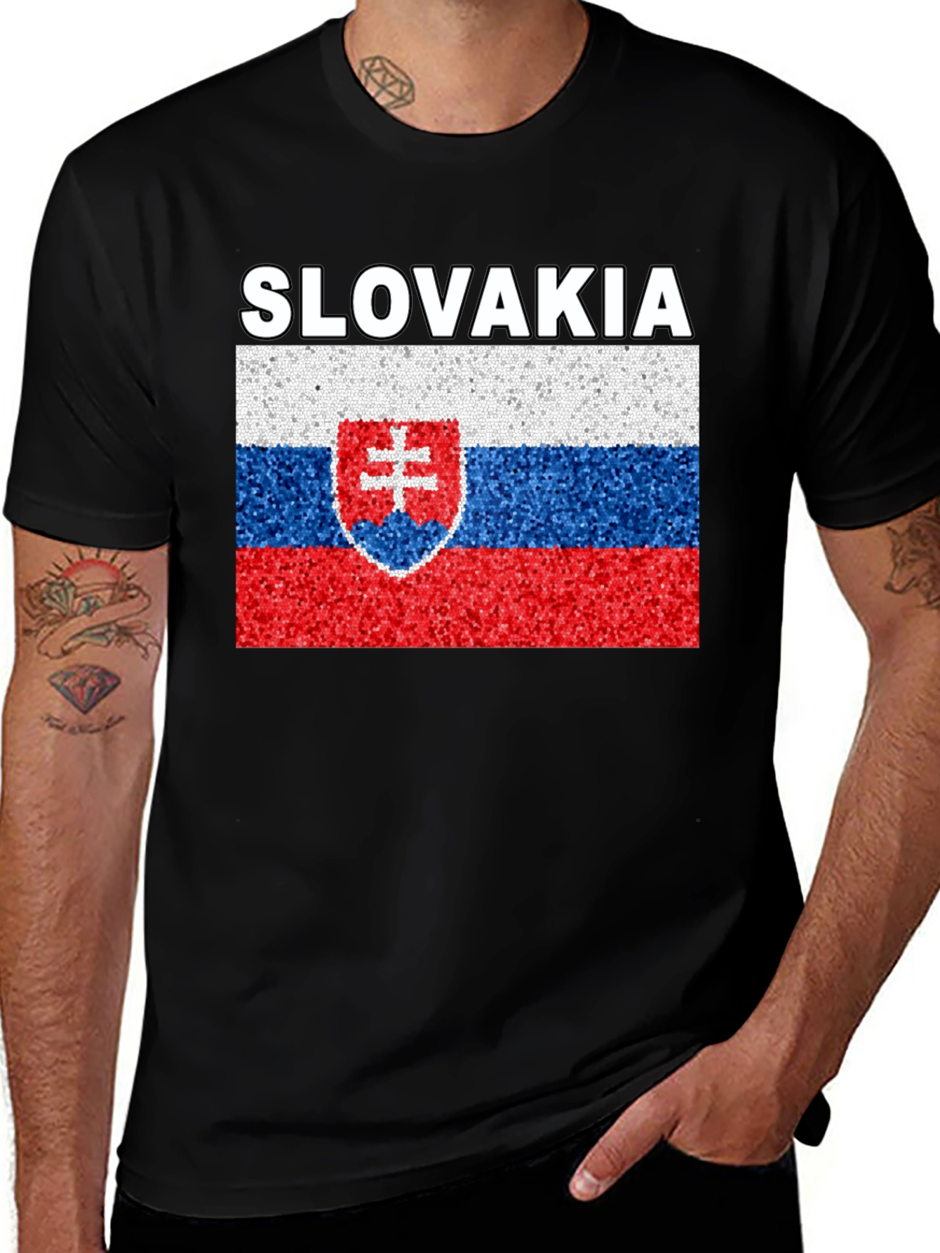 Slovakia Flag T-Shirt - National Pride Tee