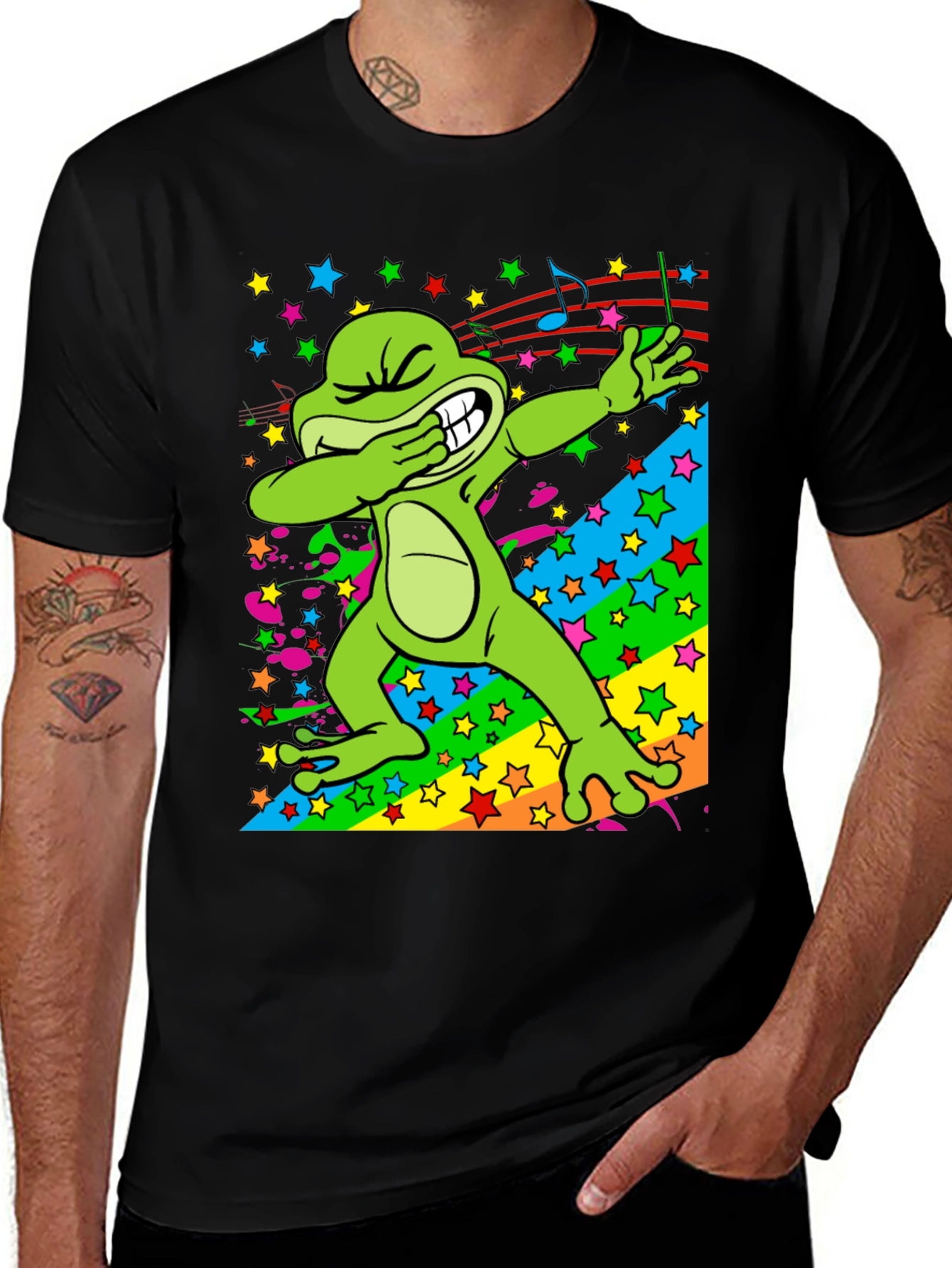 Variant 23 of Dabbing Frog Graphic T-Shirt